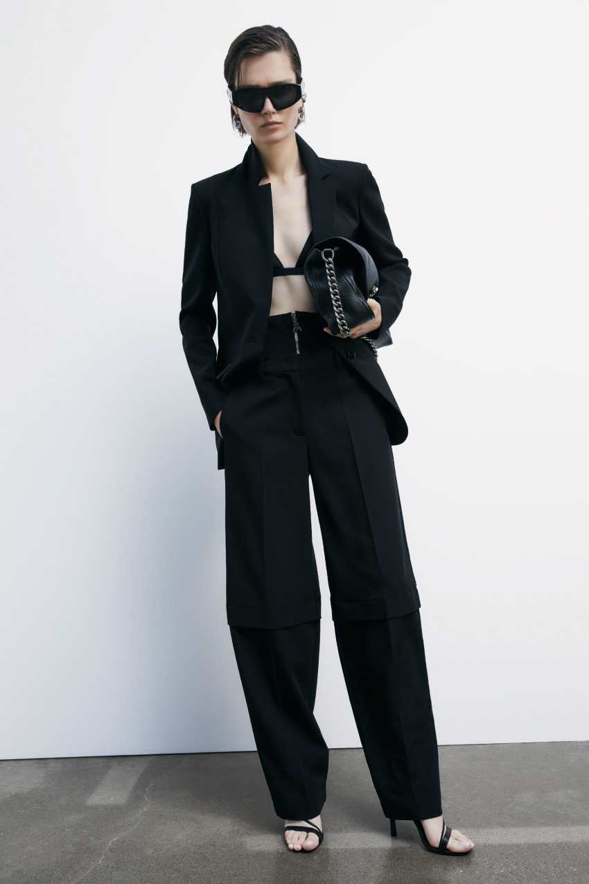 Baggy-Hose mit Korsett