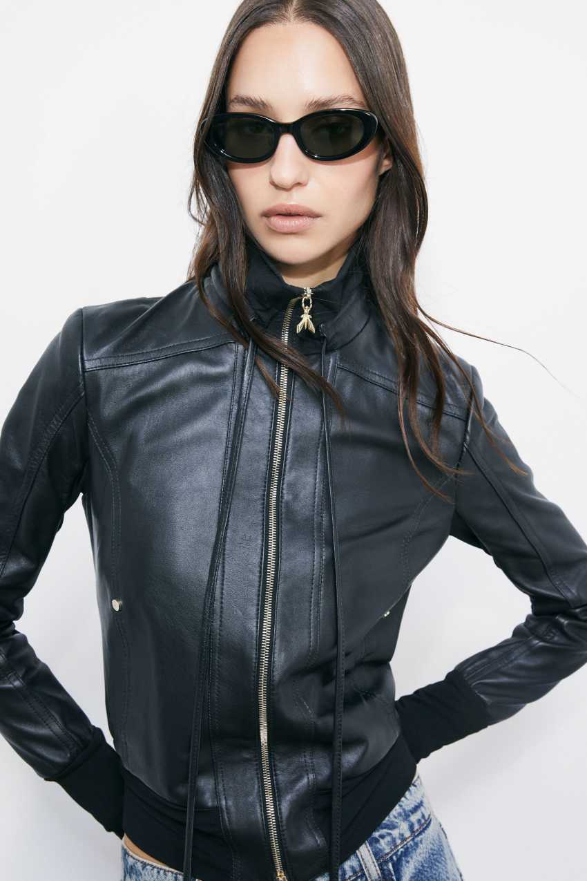Blouson Lederjacke