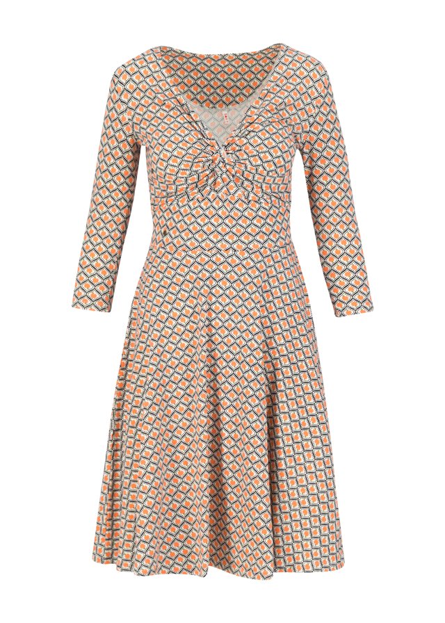 Sommerkleid hot knot 3/4 arm
