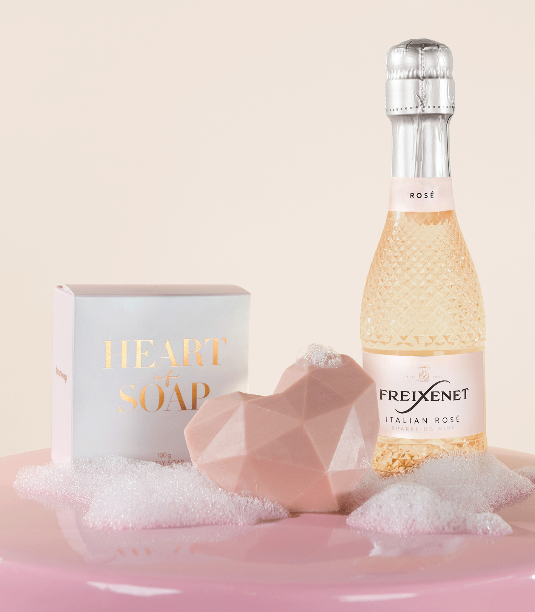Geschenkset Schaumparty
