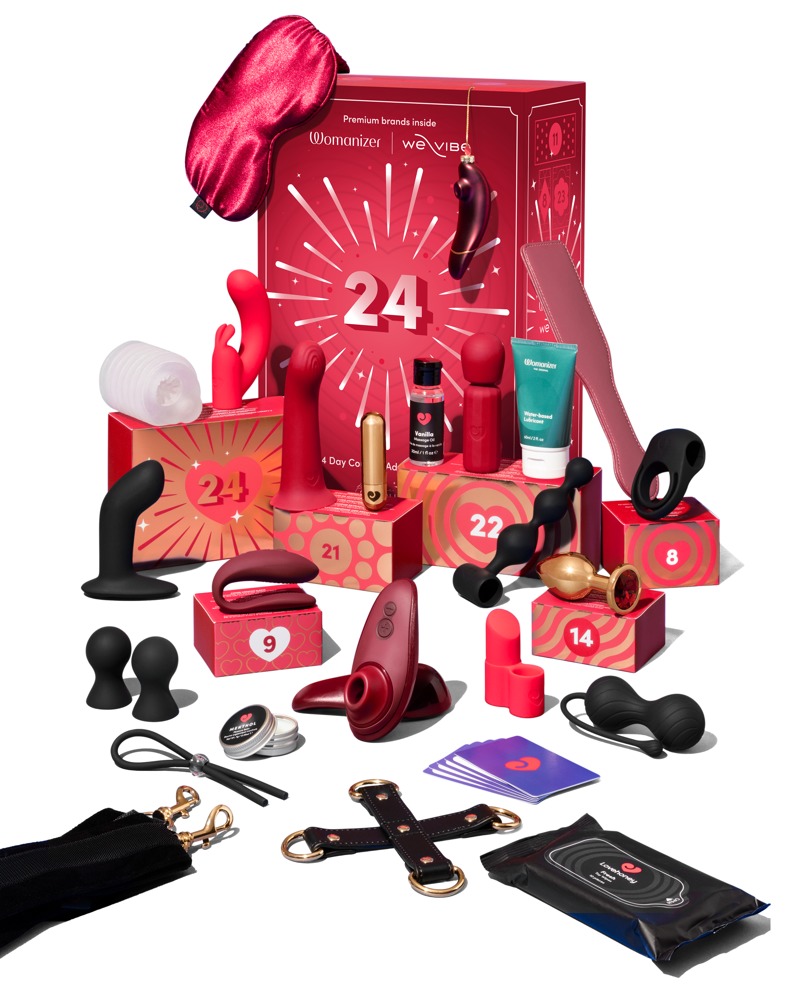 Magic shiverXLovehoney Couples, Erotik-Adventskalender Couples 2026  Sexy Premium-Kalender mit 24 Überraschungen & Womanizer Liberty  Magic Shiver