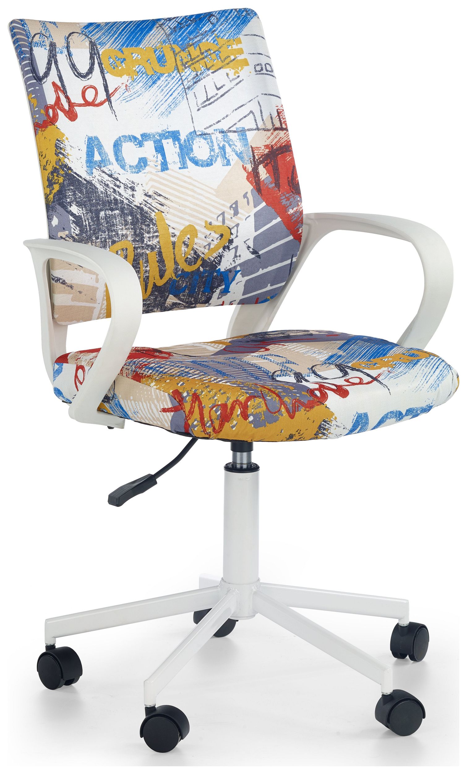 99rooms Ibis Freestyle Bürostuhl Bunt Weiß
