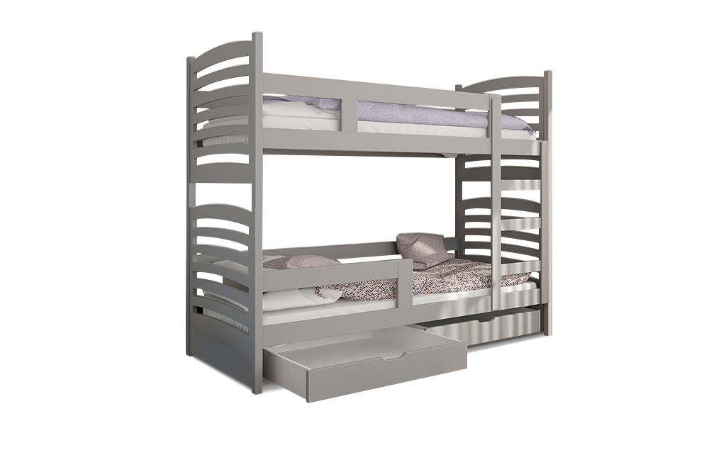 99rooms Bob Etagenbett Grau
