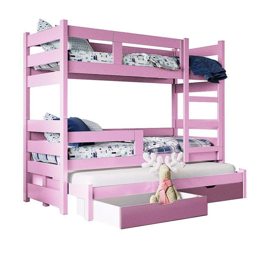 99rooms Lissy Etagenbett Rosa