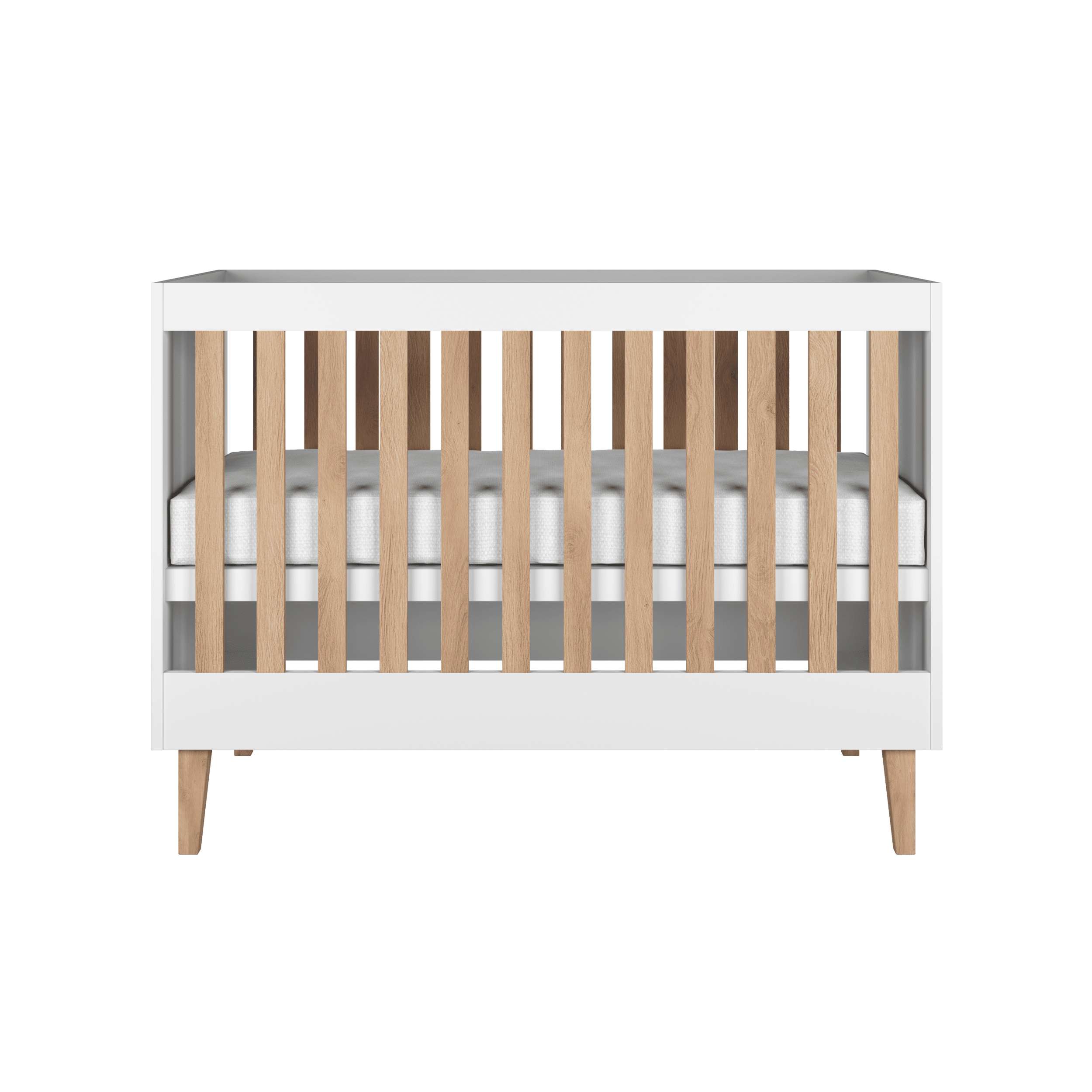 99rooms Marvel Babybett Weiß Matt