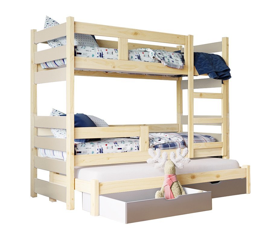 99rooms Lissy Etagenbett Kiefer Beige