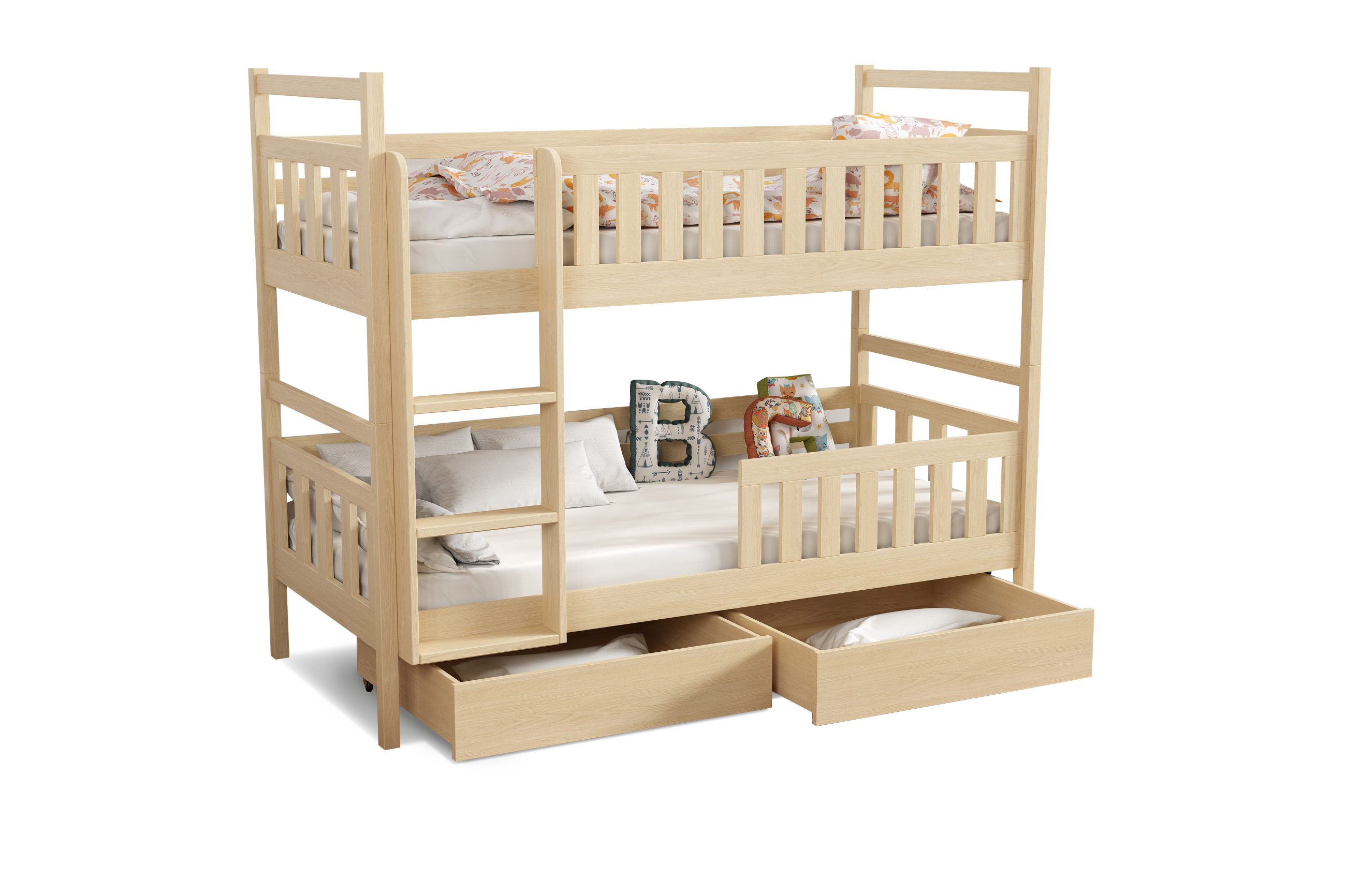 99rooms Denil II Etagenbett Kiefer