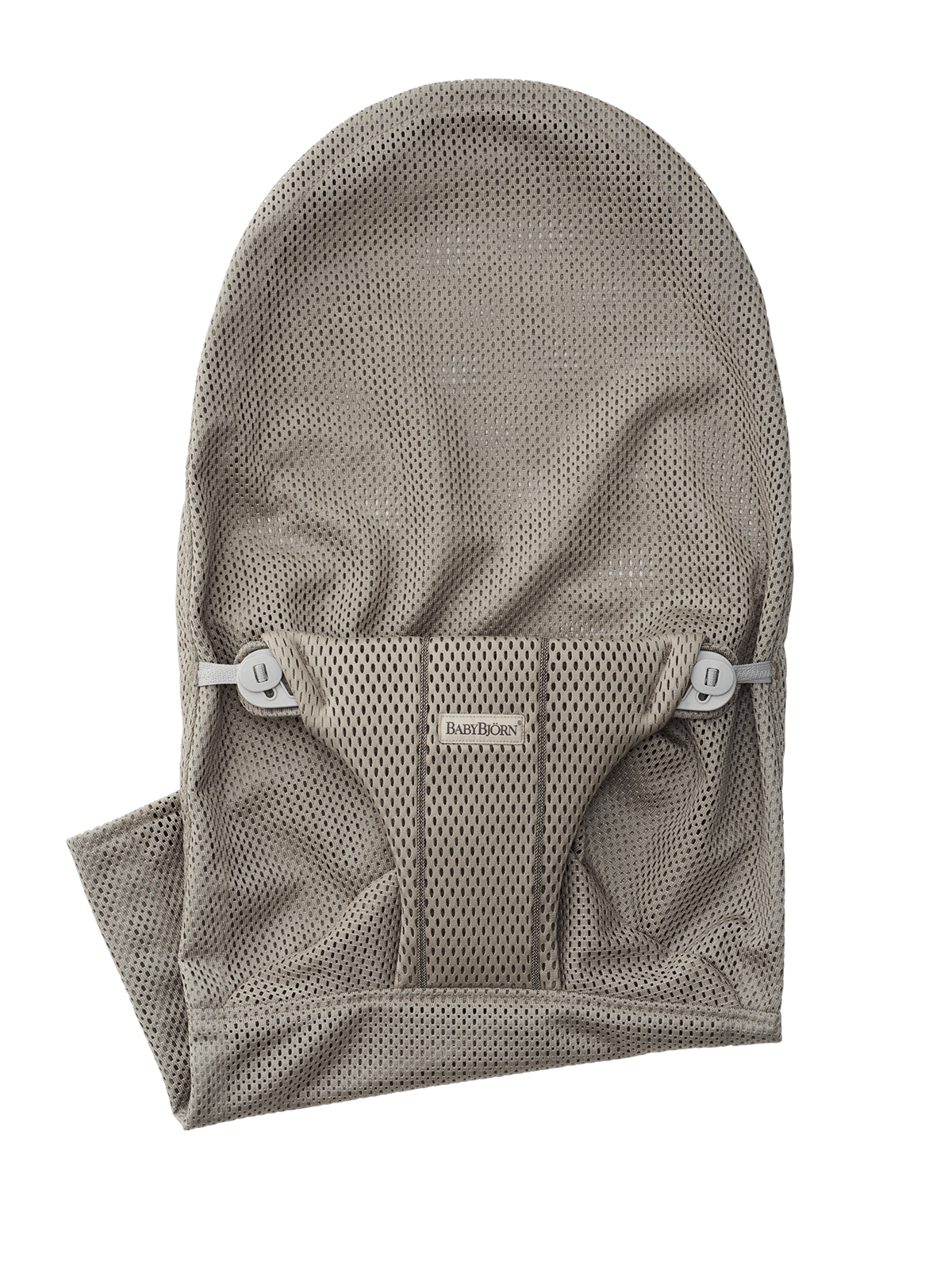 Zusätzlicher Stoffsitz für Babywippe Bliss - Grau-Beige / Netzstoff