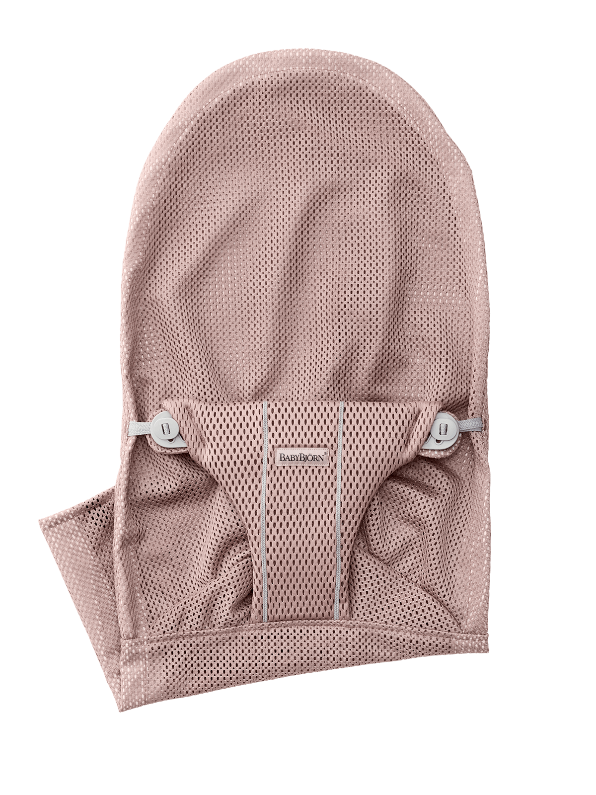 Zusätzlicher Stoffsitz für Babywippe Bliss - Altrosa / Netzstoff