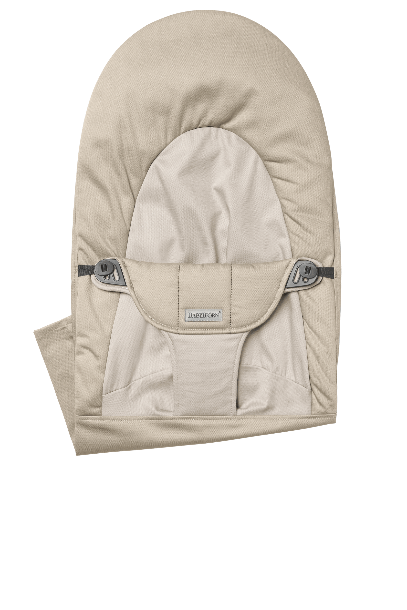 Zusätzlicher Stoffsitz für Babywippe Balance Soft - Khaki/Beige / Gewebt