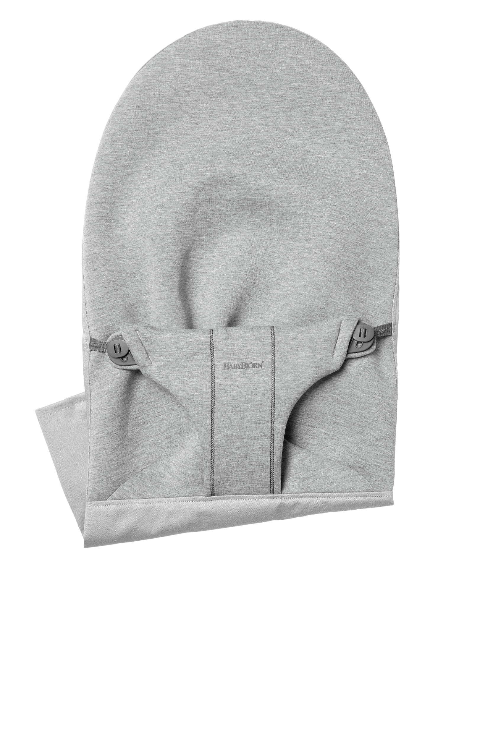 Zusätzlicher Stoffsitz für Babywippe Bliss - Hellgrau / 3D-Jersey