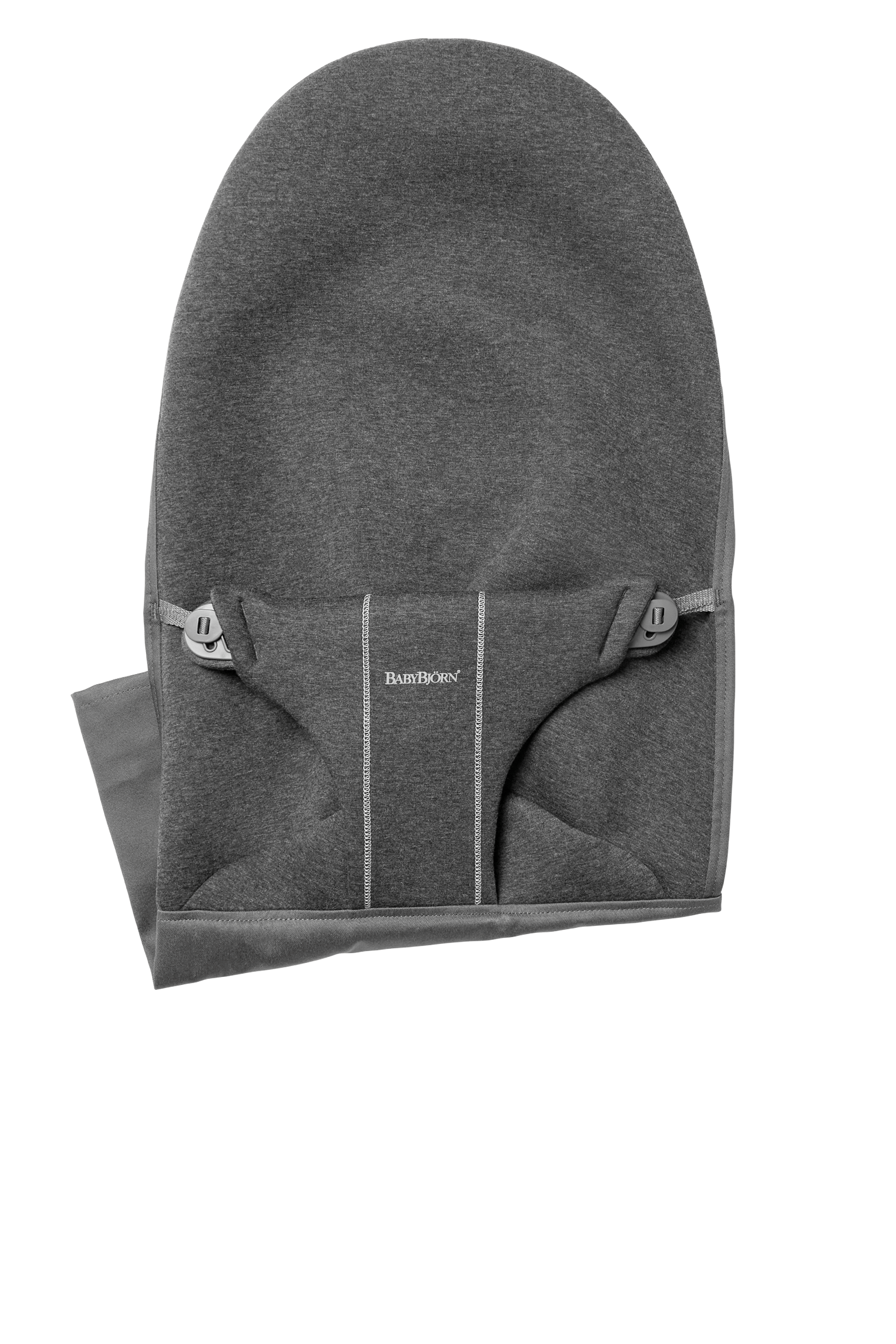 Zusätzlicher Stoffsitz für Babywippe Bliss - Schwarzgrau / 3D-Jersey