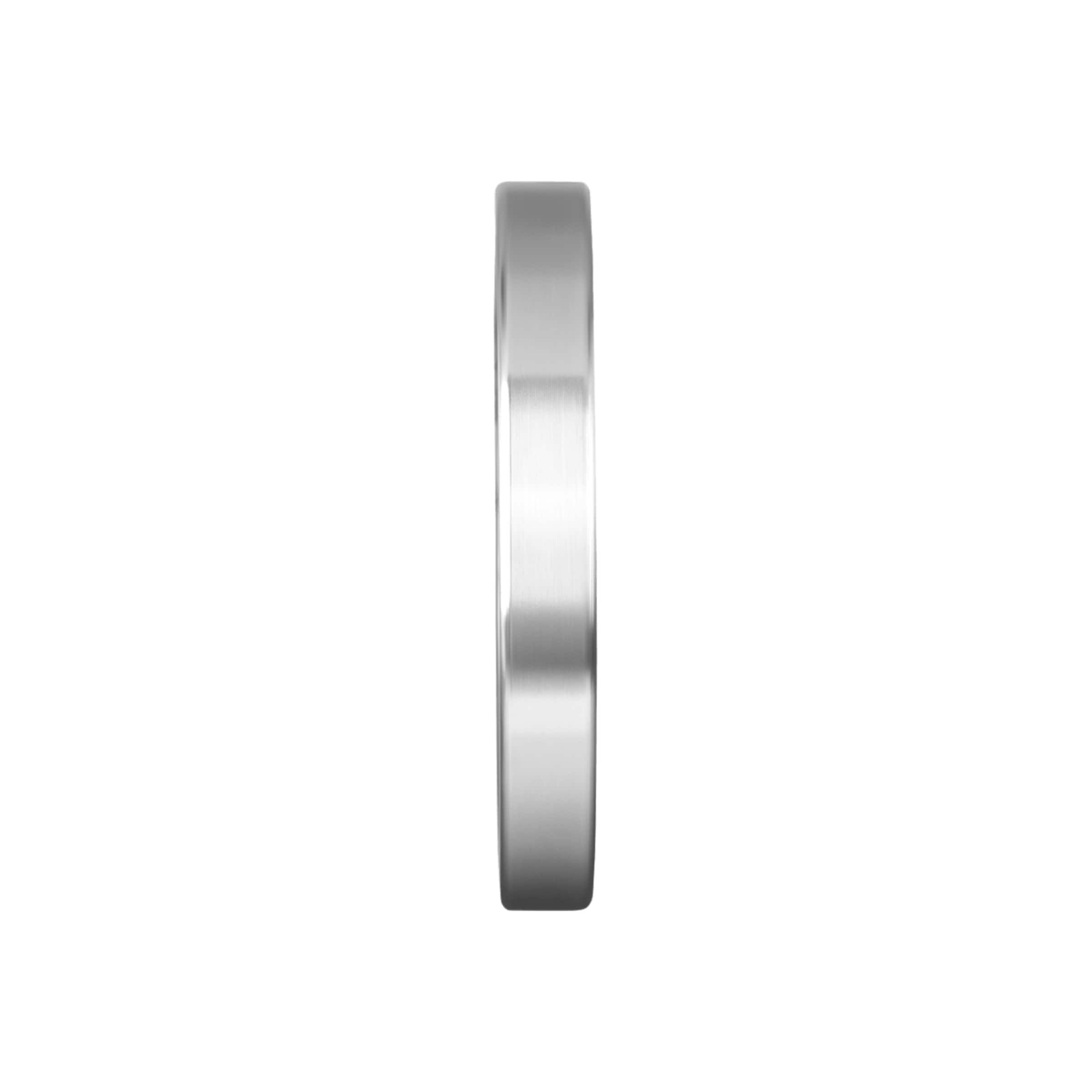 Schmaler Penisring aus Edelstahl, 3,5 cm