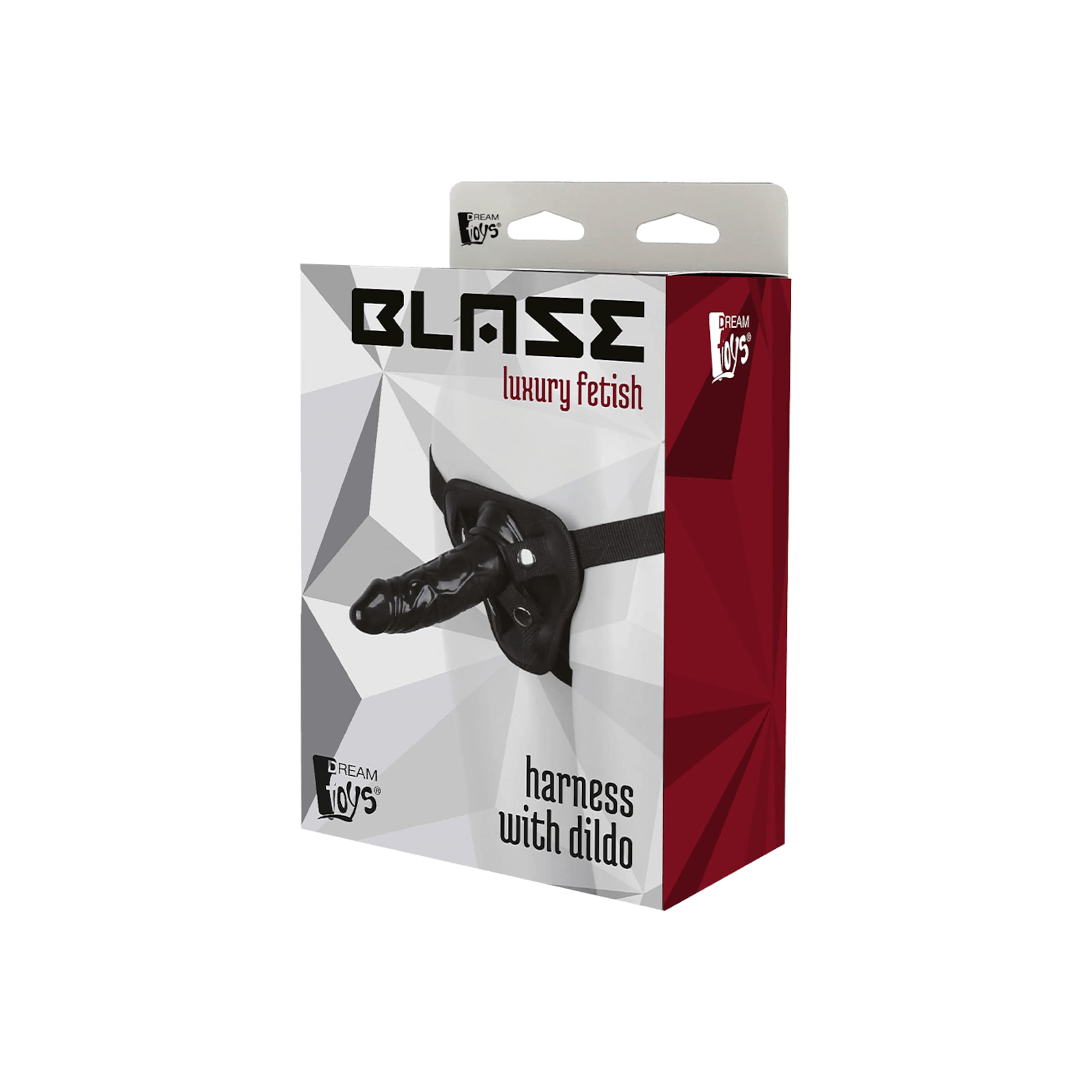 Harness with Dildo, 13 cm