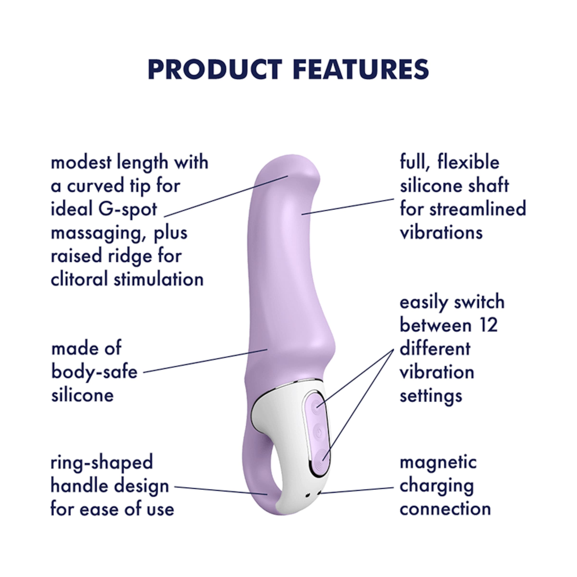 Satisfyer Charming Smile, 18,5 cm