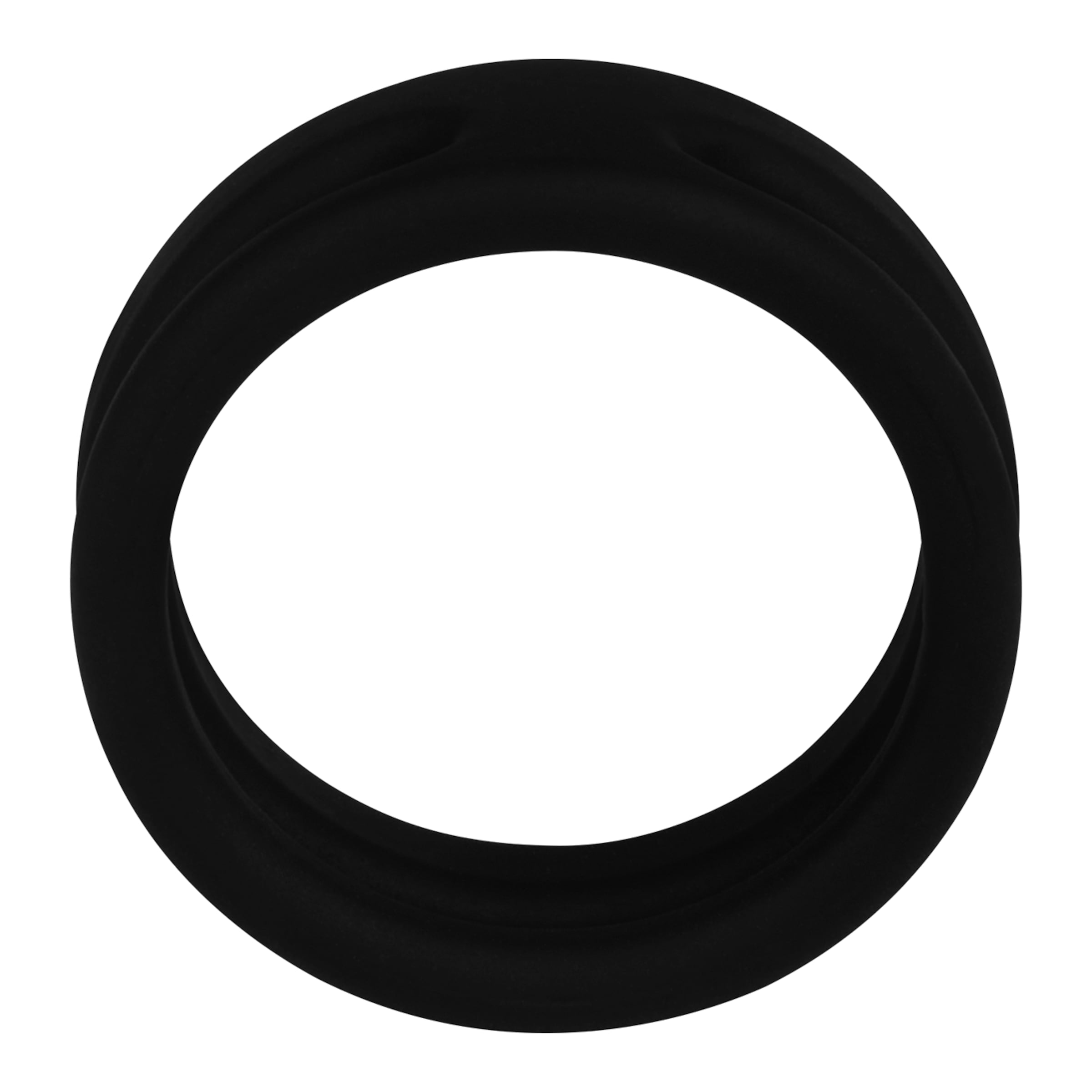 Doppelter Penisring aus Silikon, 3,1 6,1 cm