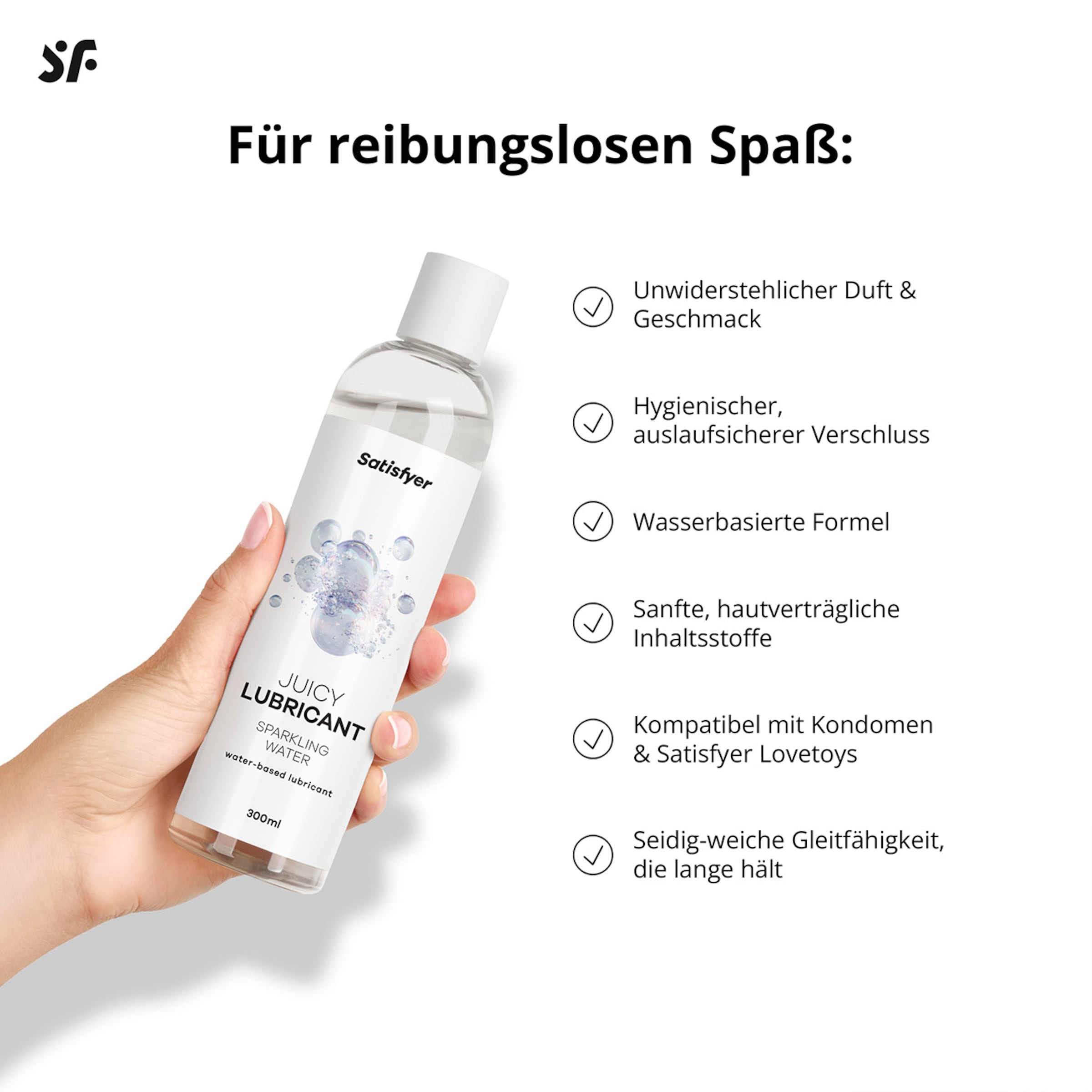 300 ml Satisfyer Gleitgel Sparkling Water