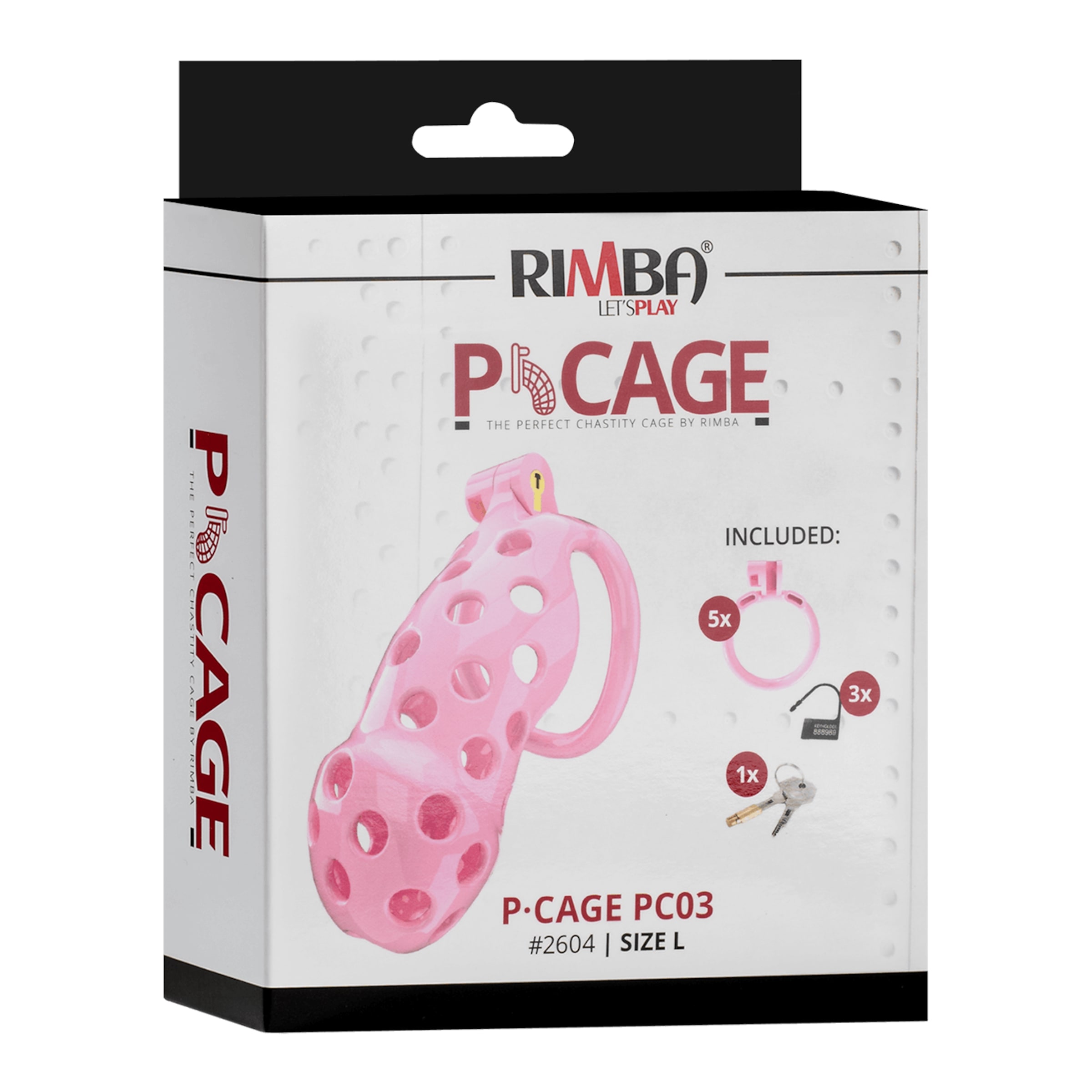 P-Cage - PC03, Größe L, 10,5 cm