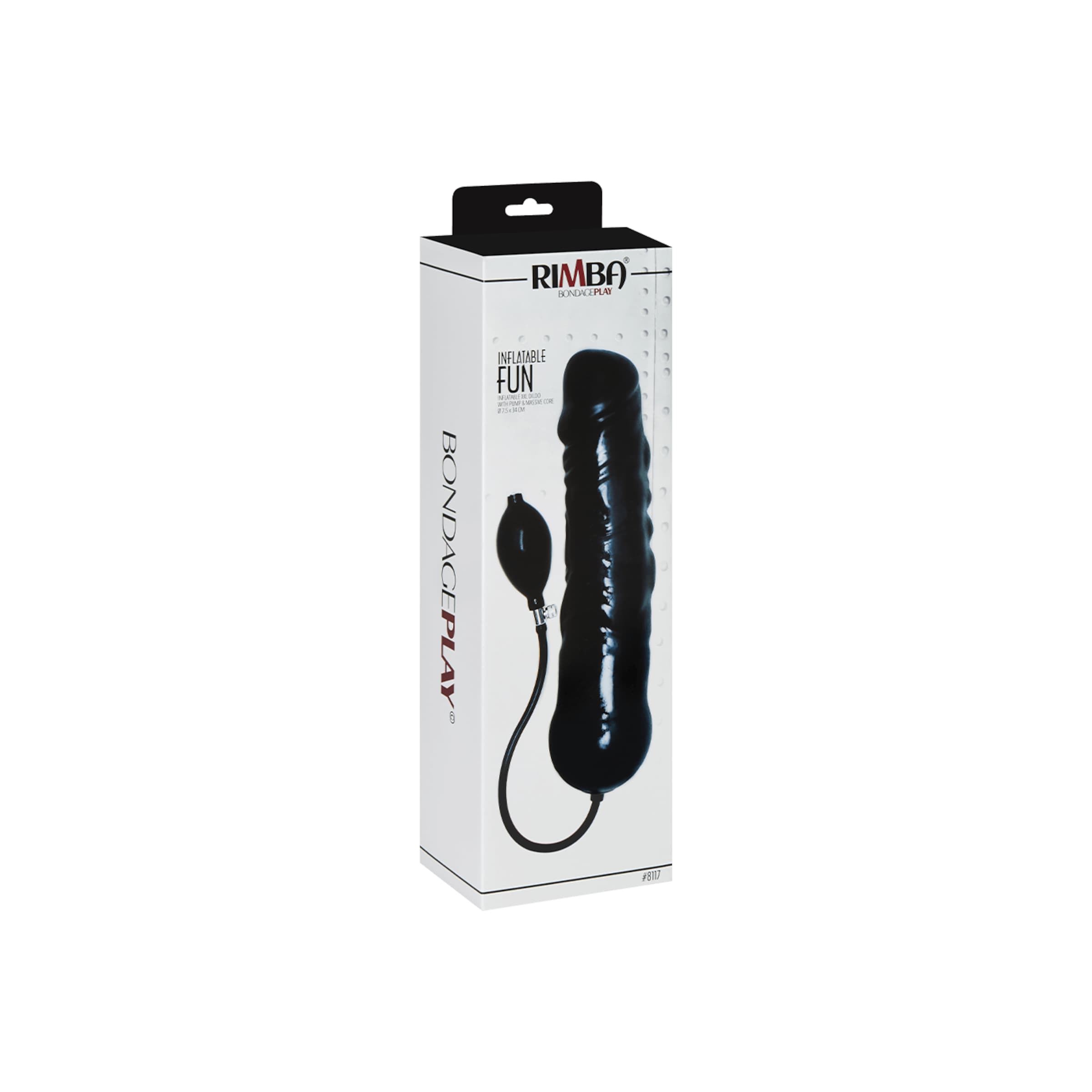 Play Inflatable XXL Dildo, 34 cm