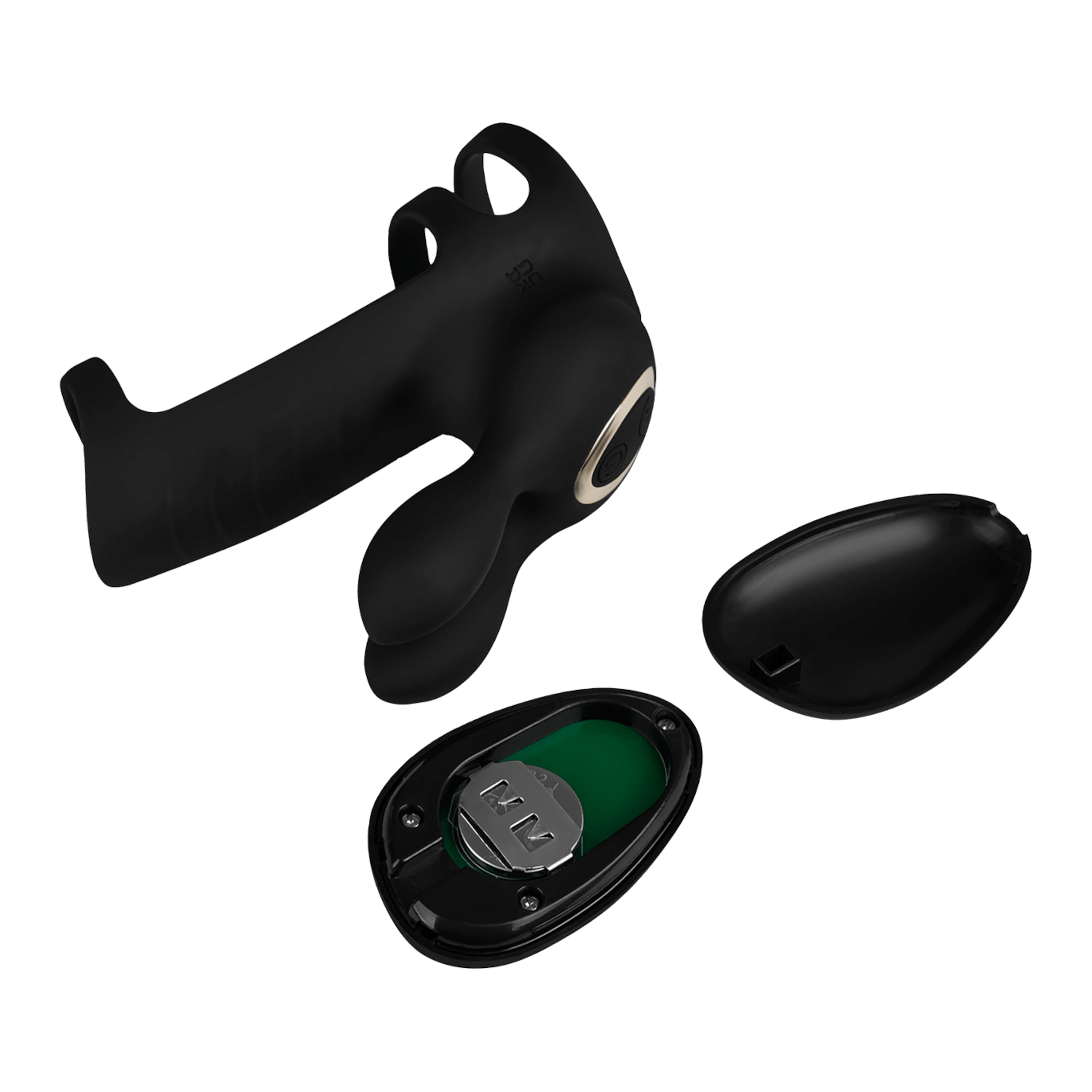 Vibro-Penisring mit Fernbedienung, 3,5 4,3 cm