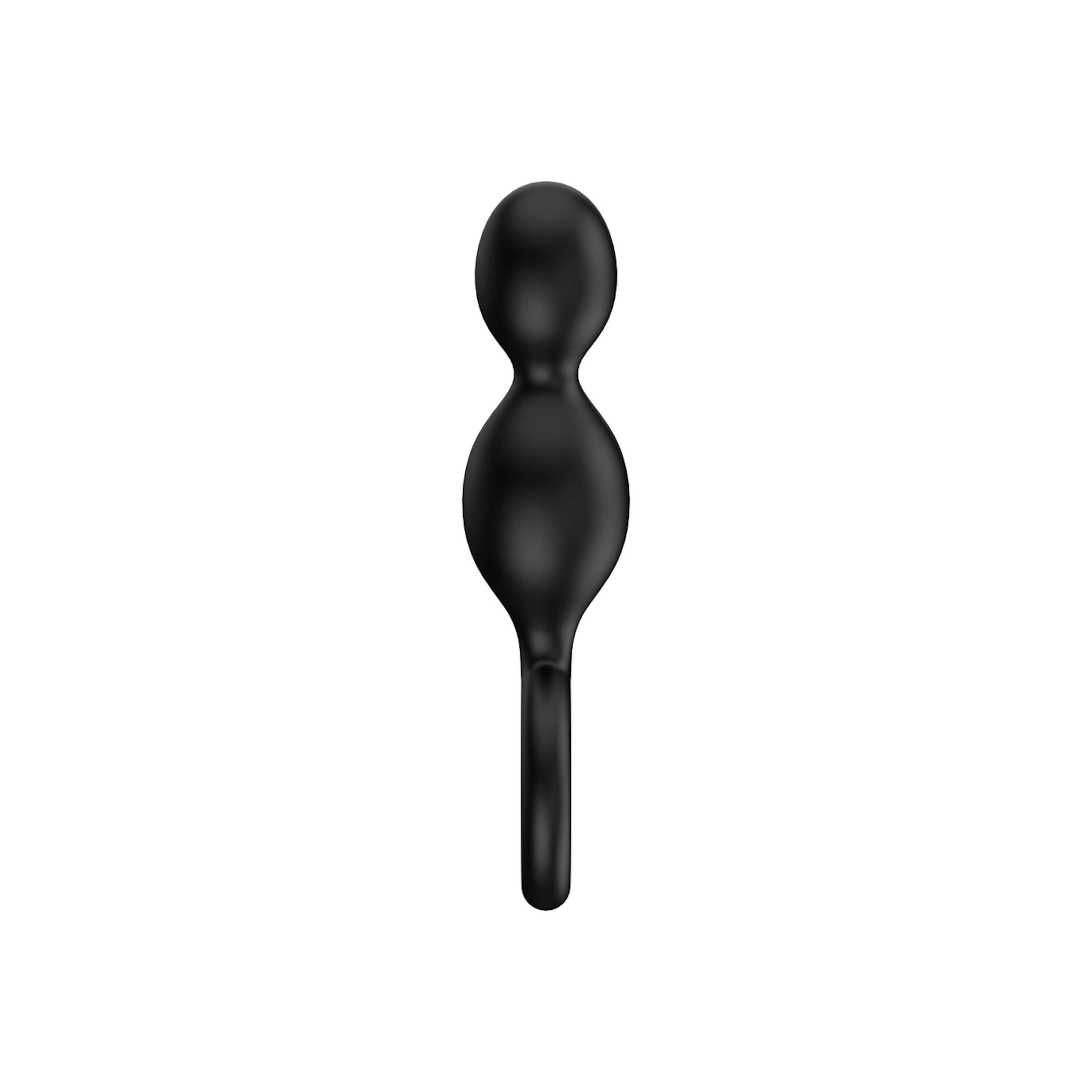 Analplug aus Silikon mit 2 Kugeln, 13,5 cm