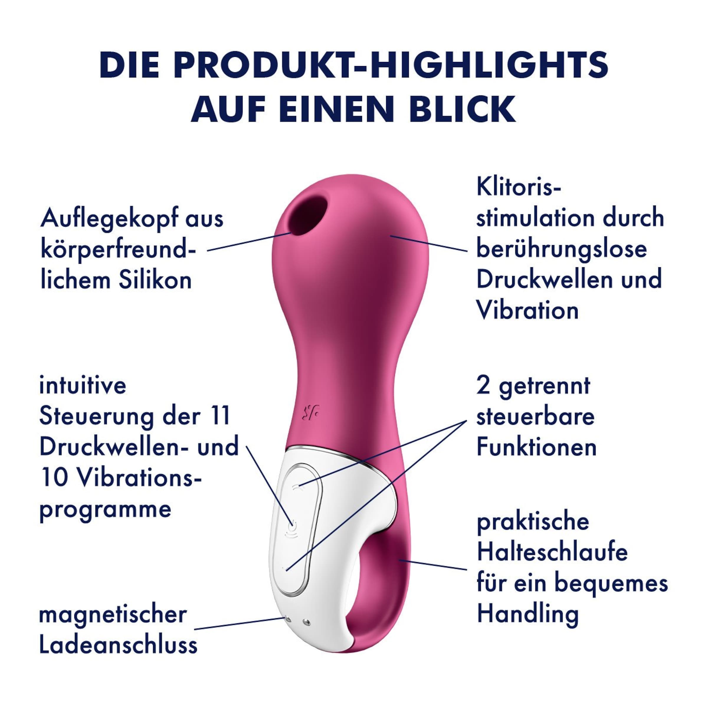 Satisfyer Lucky Libra, 15,5 cm