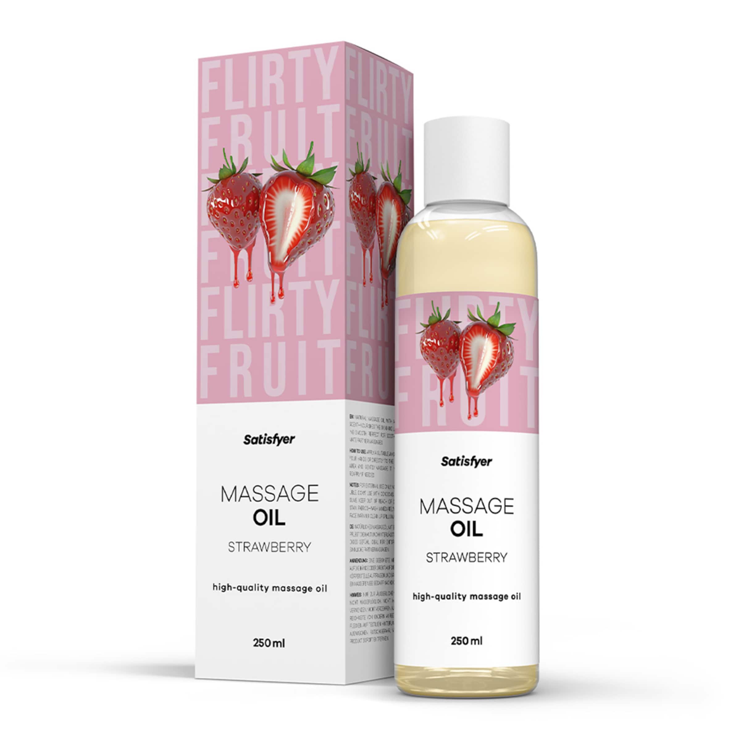 250 ml Satisfyer Massageöl Strawberry