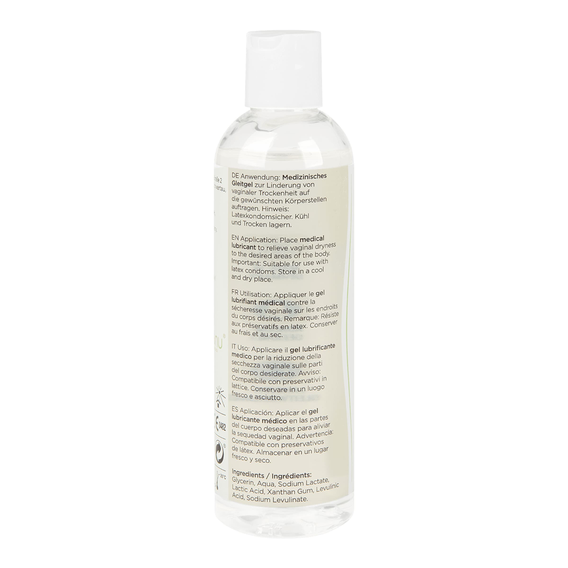 Deluxe Gleitfreude Bio Gleitgel auf Wasserbasis, 250 ml