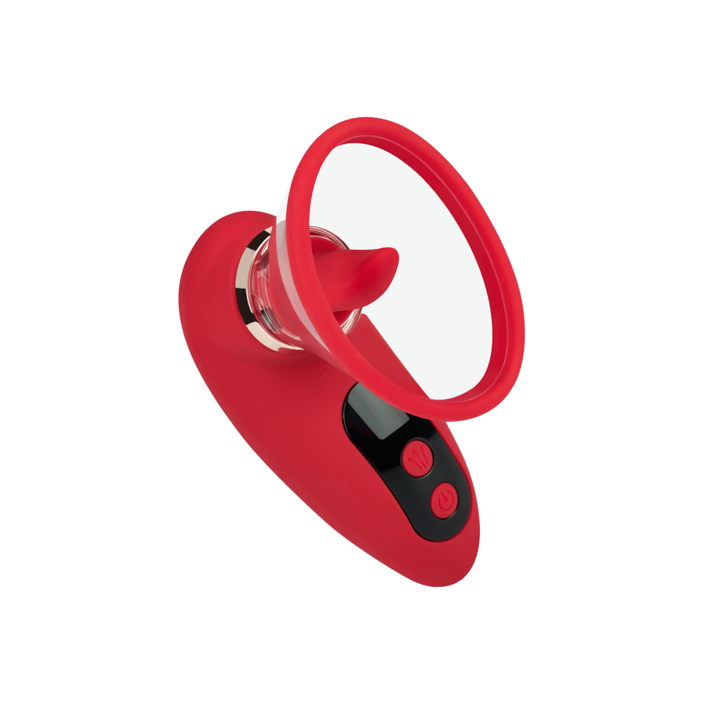 Leck-Vibrator mit Saugfunktion, 12,5 cm