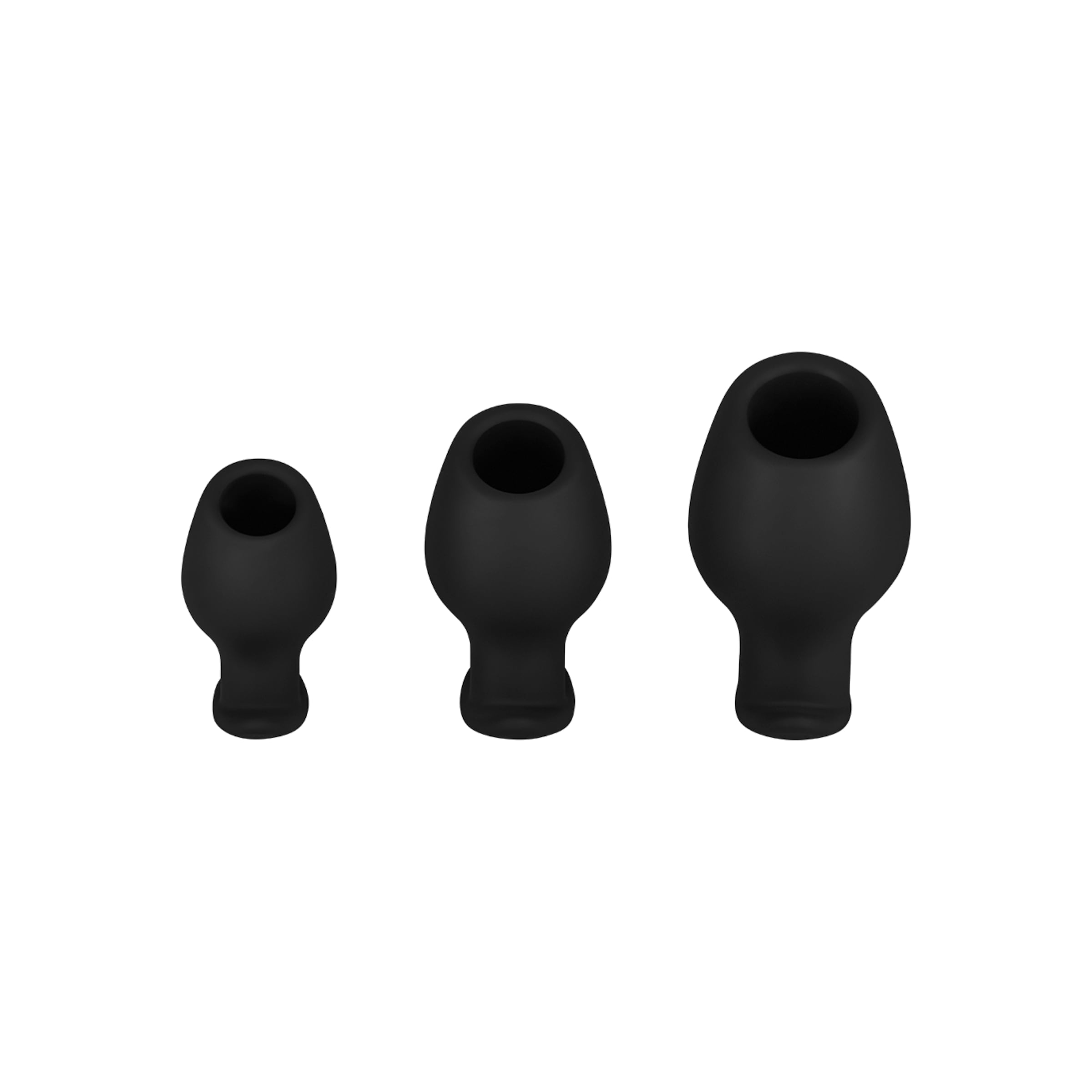 Analplug Set mit Tunnel, 7,7 11,3 cm