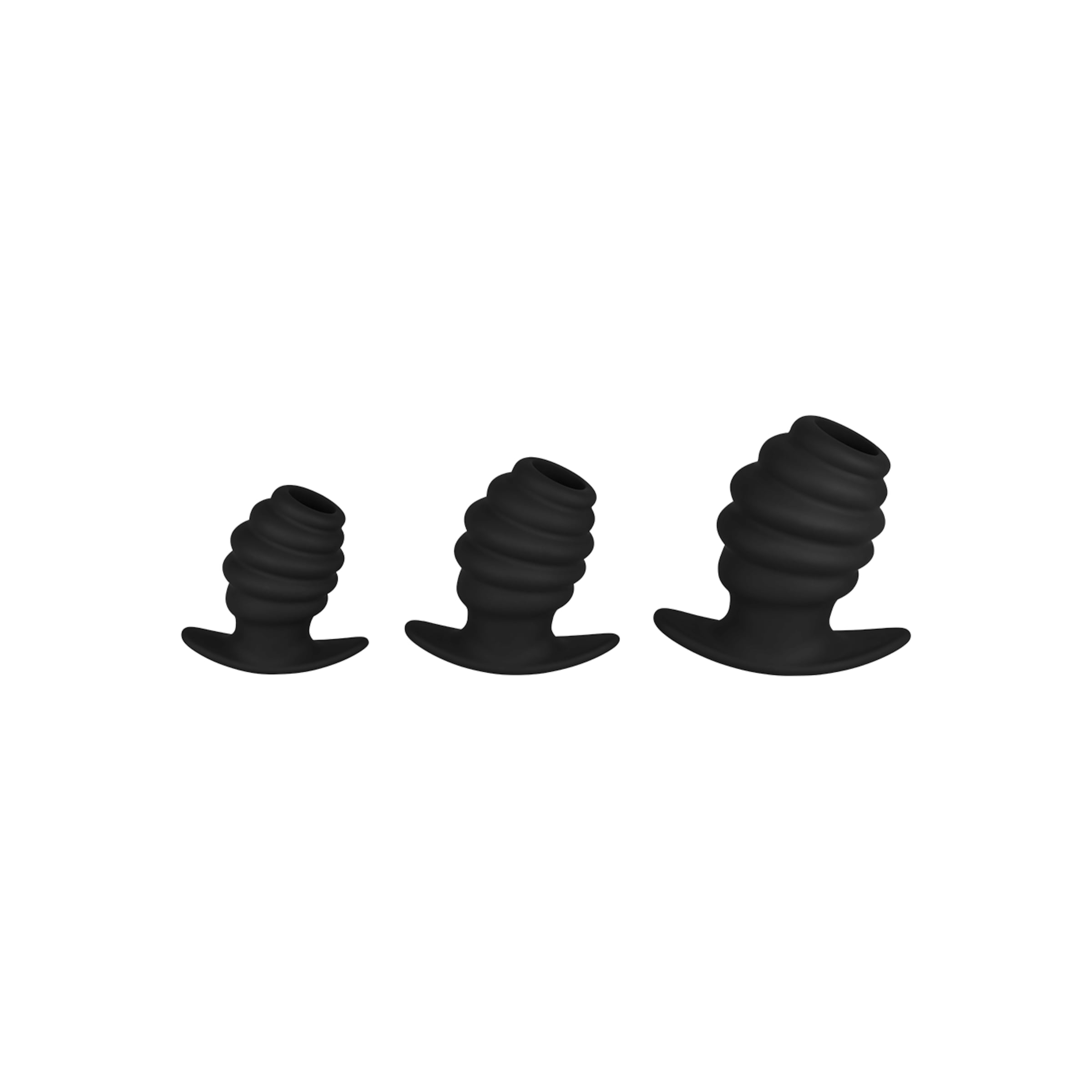 Analplug Set mit Tunnel, 7,4 10 cm