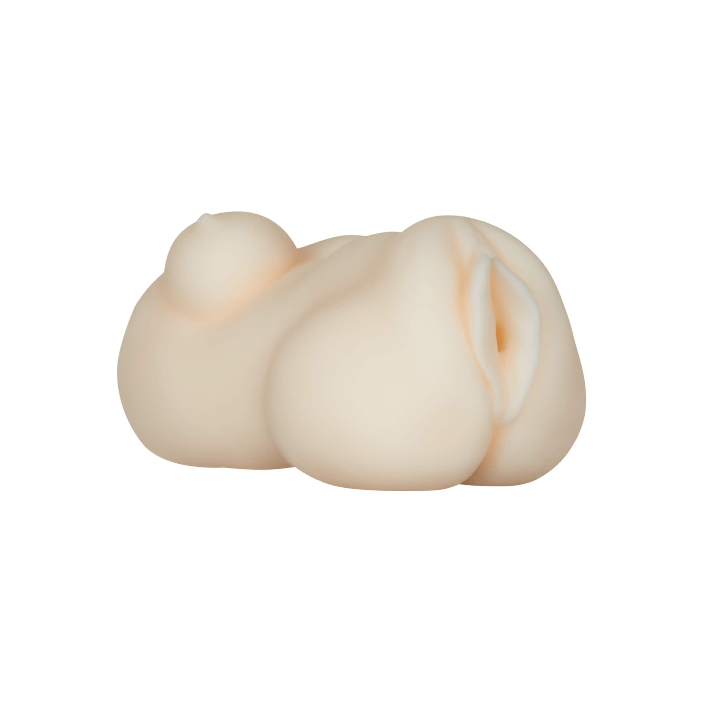 Kurviger Vagina-Masturbator, 16 cm