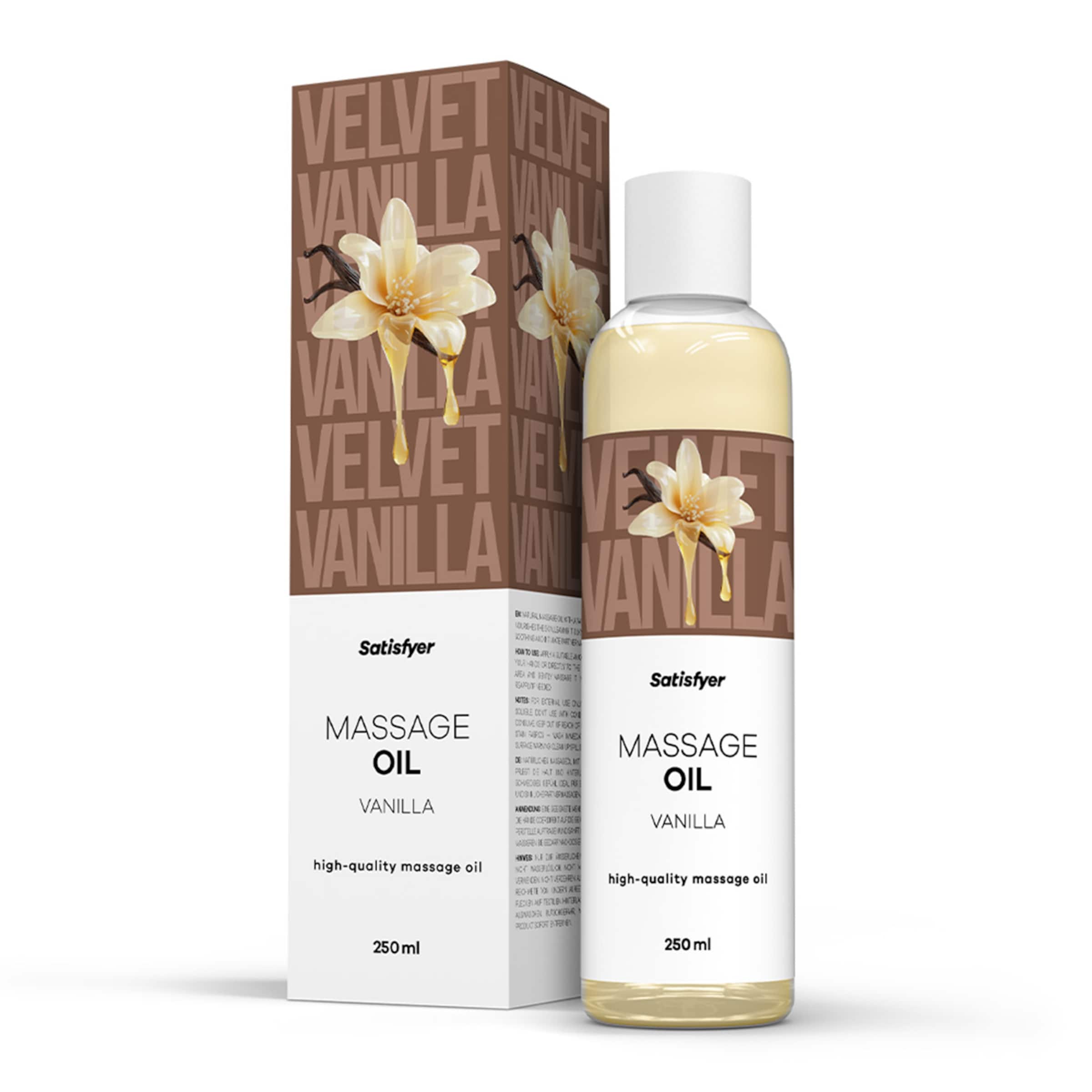 250 ml Satisfyer Massageöl Vanilla