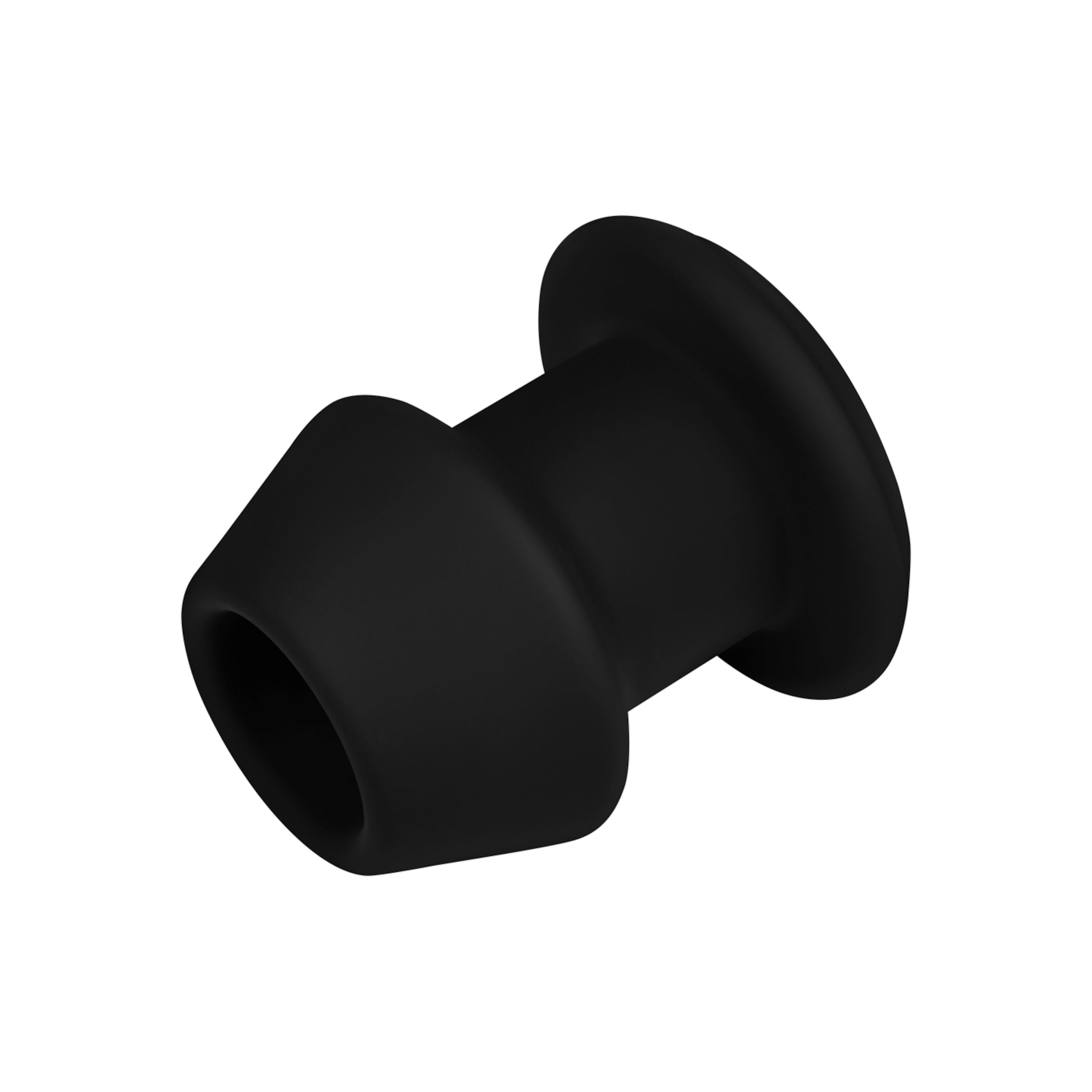 Tunnel Analplug aus Silikon S, 7,7 cm