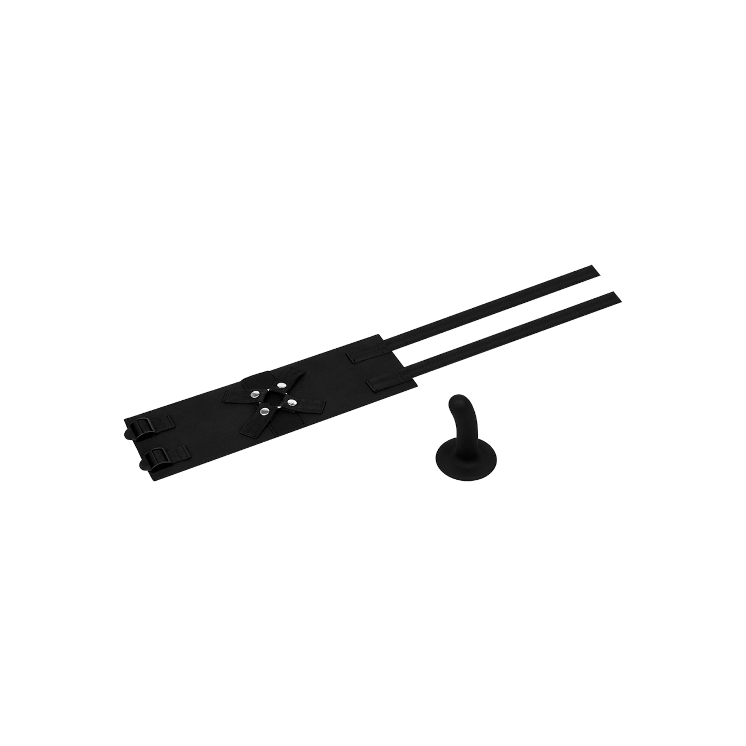 Oberschenkel-Strap On mit Dildo, 13 cm