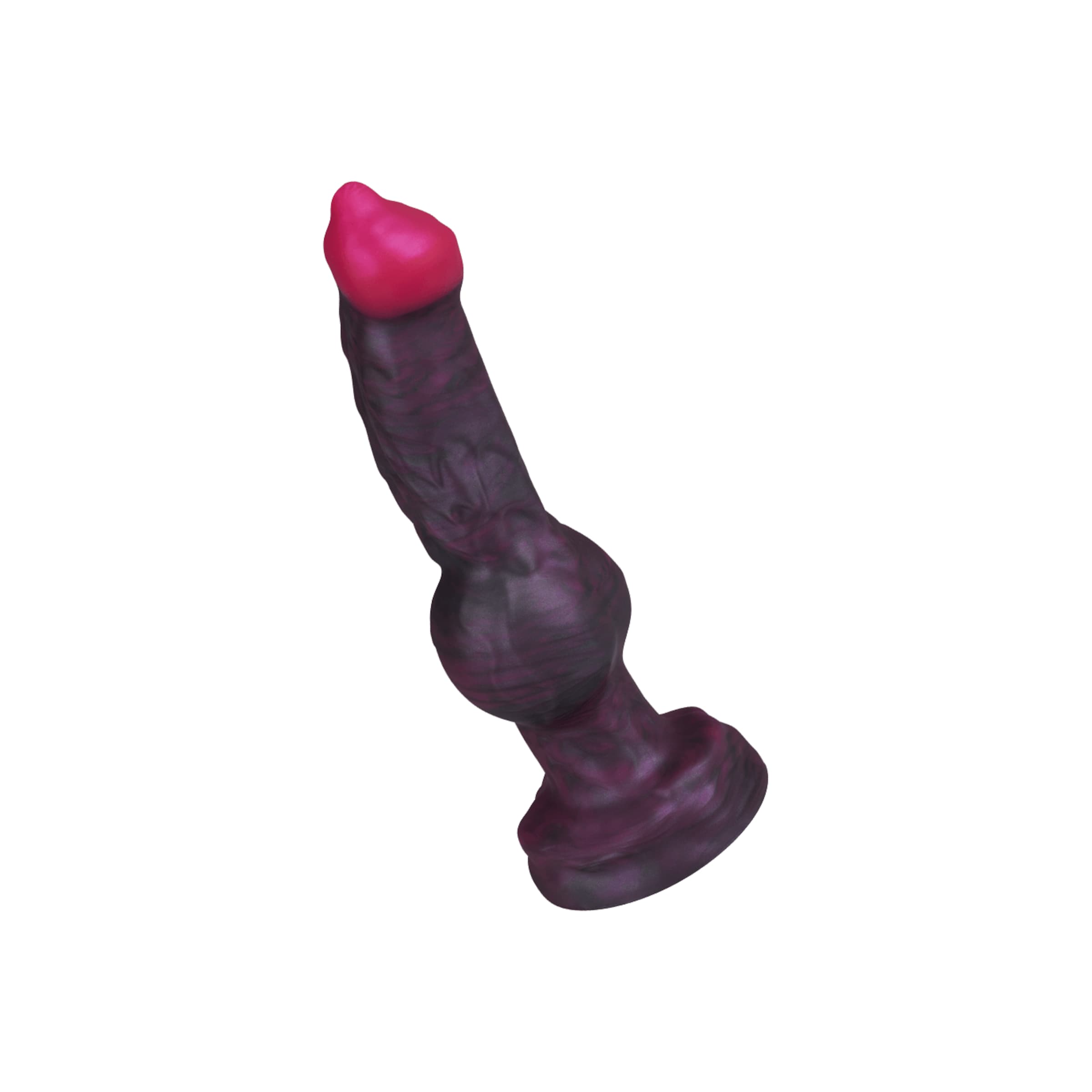 Monster-Dildo mit Kugelstruktur, 23,5 cm