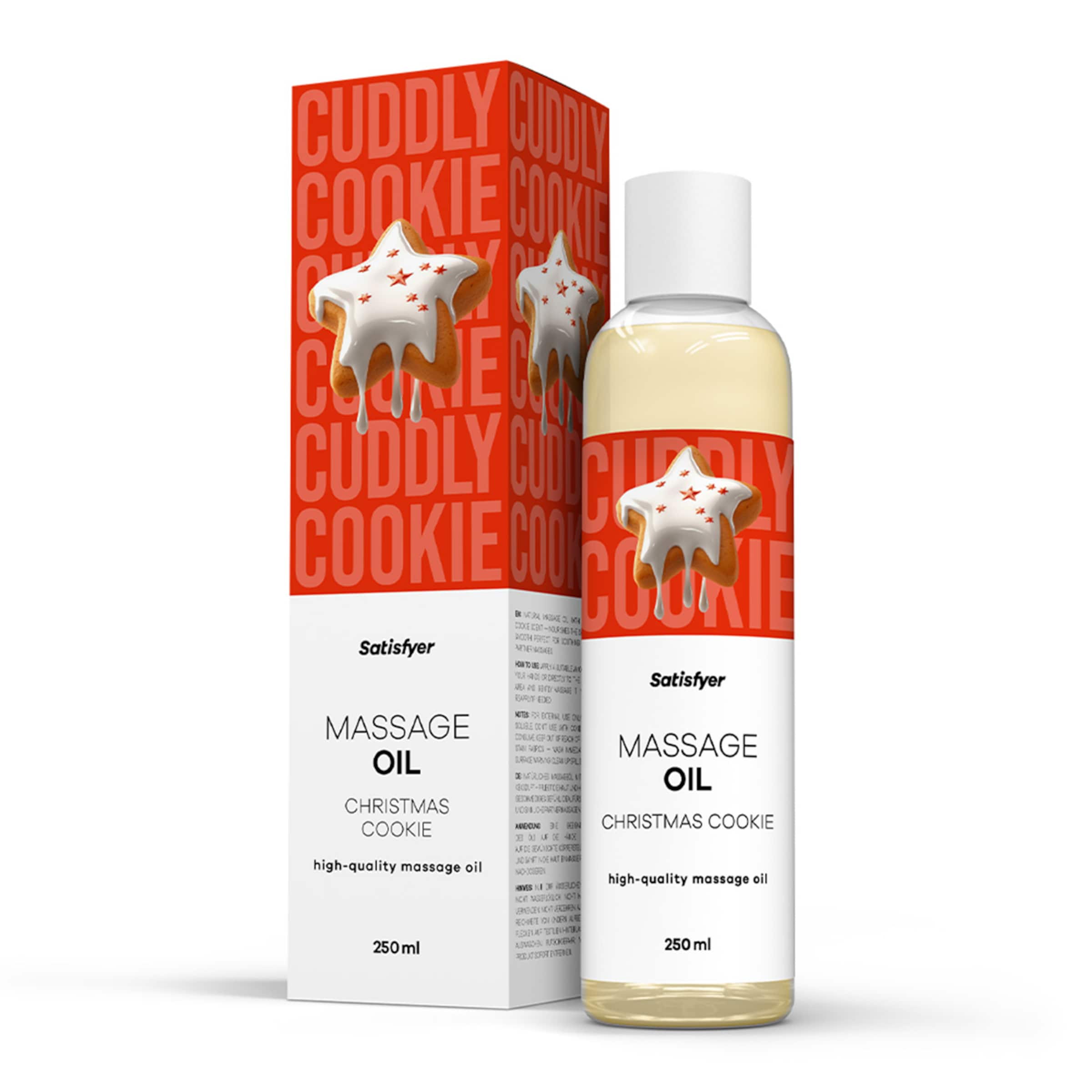 250 ml Satisfyer Massageöl Christmas Cookie