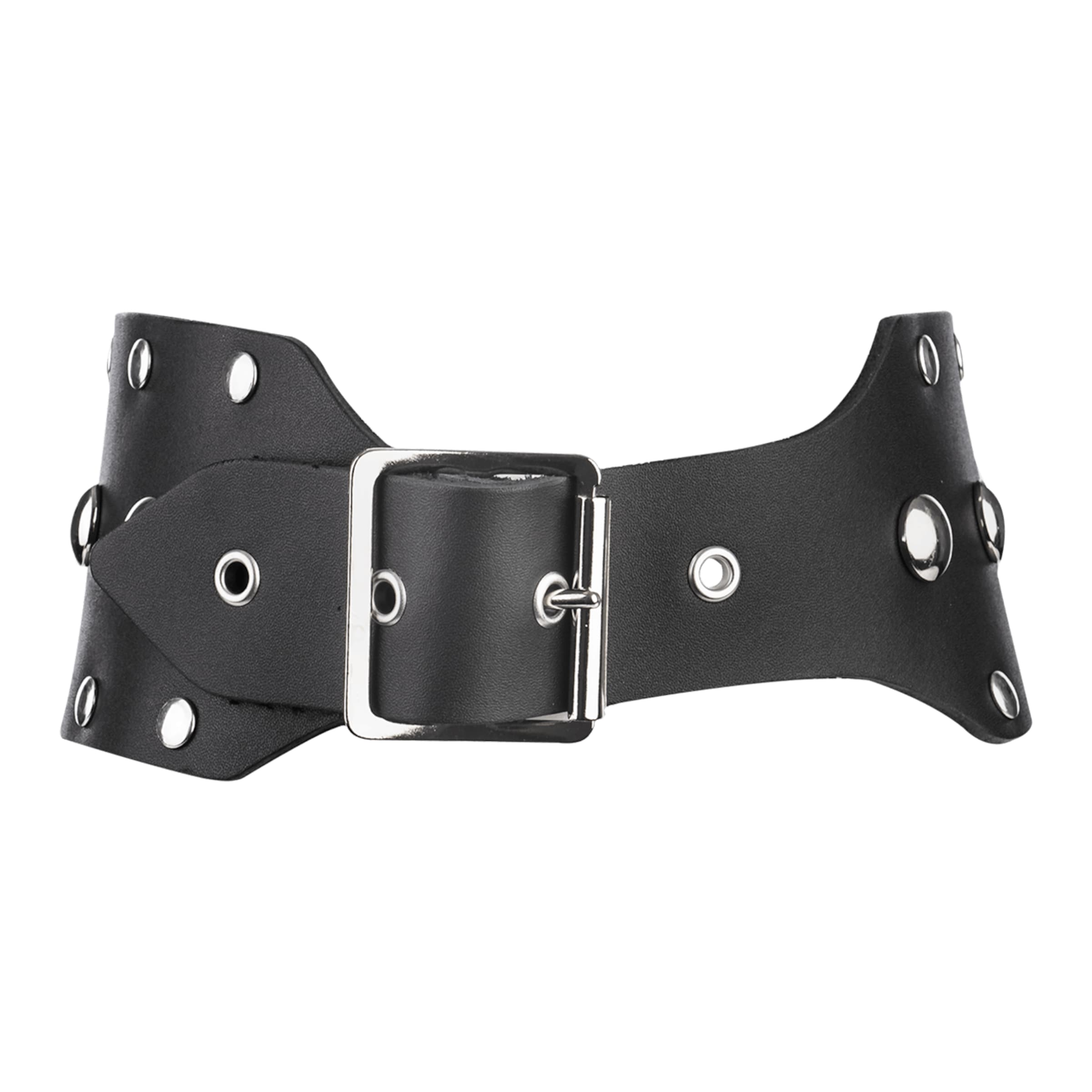 Breites Halsband mit Leine