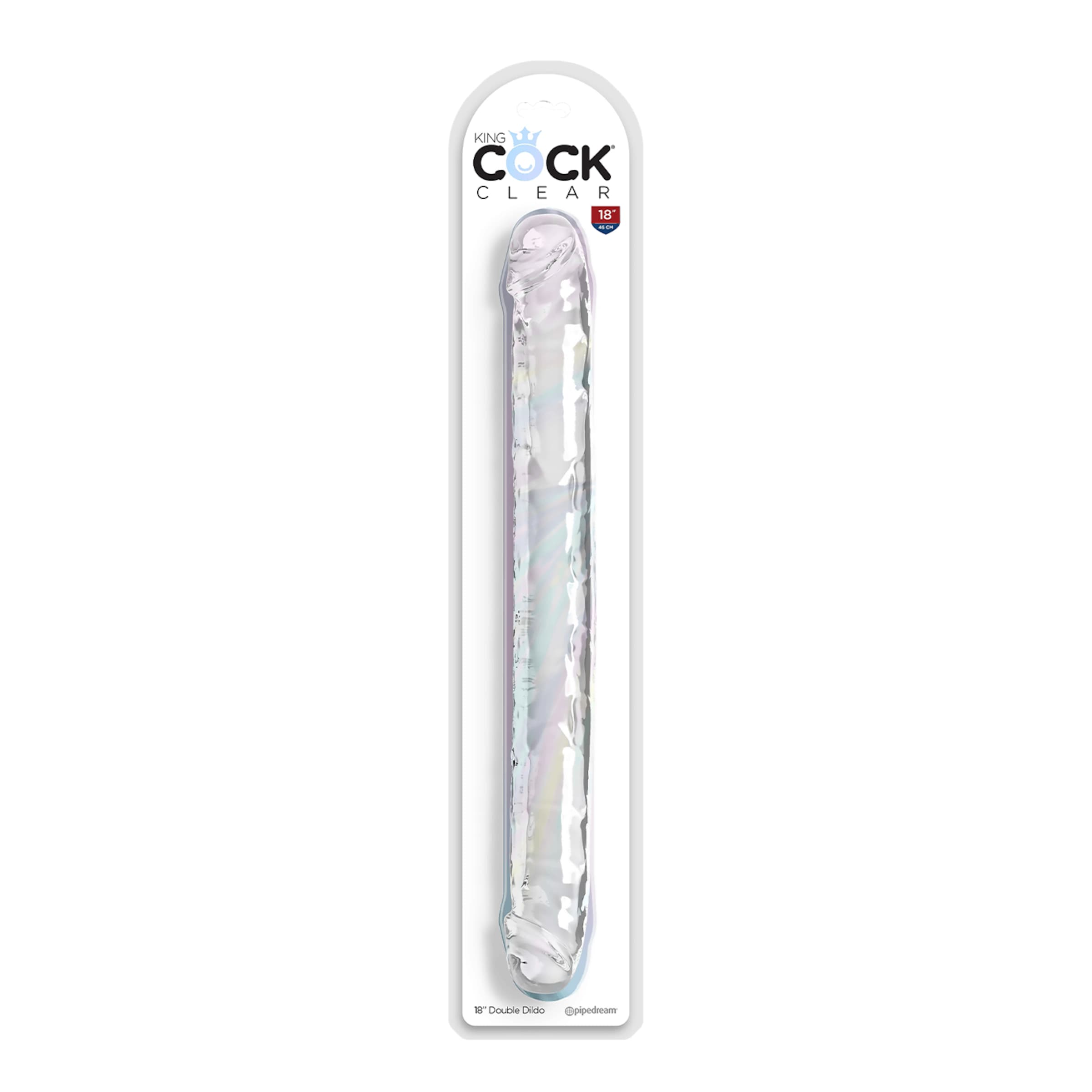 King Cock - 18 Inch Double Dildo, 45 cm