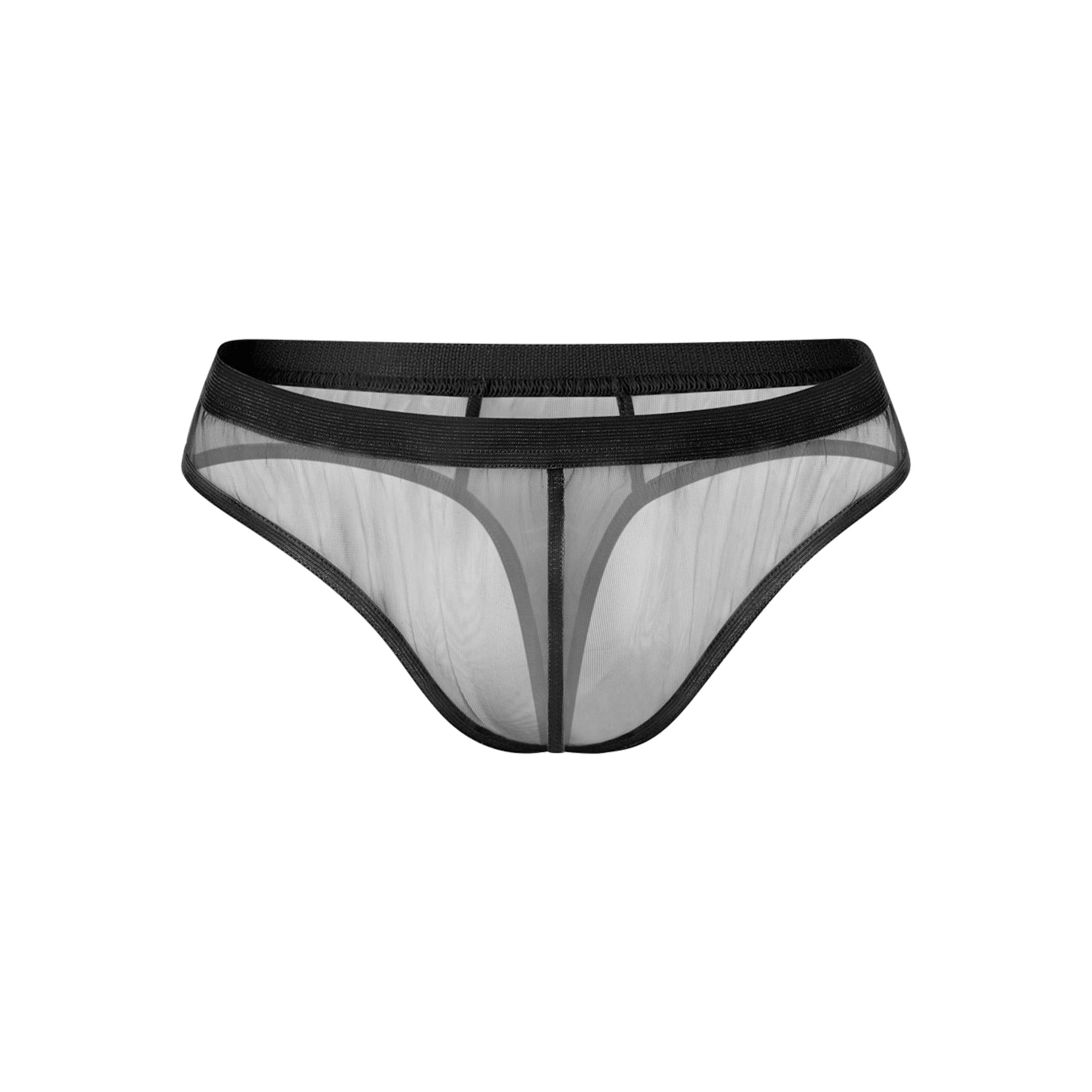 Reizvoller Tanga in transparenter Optik