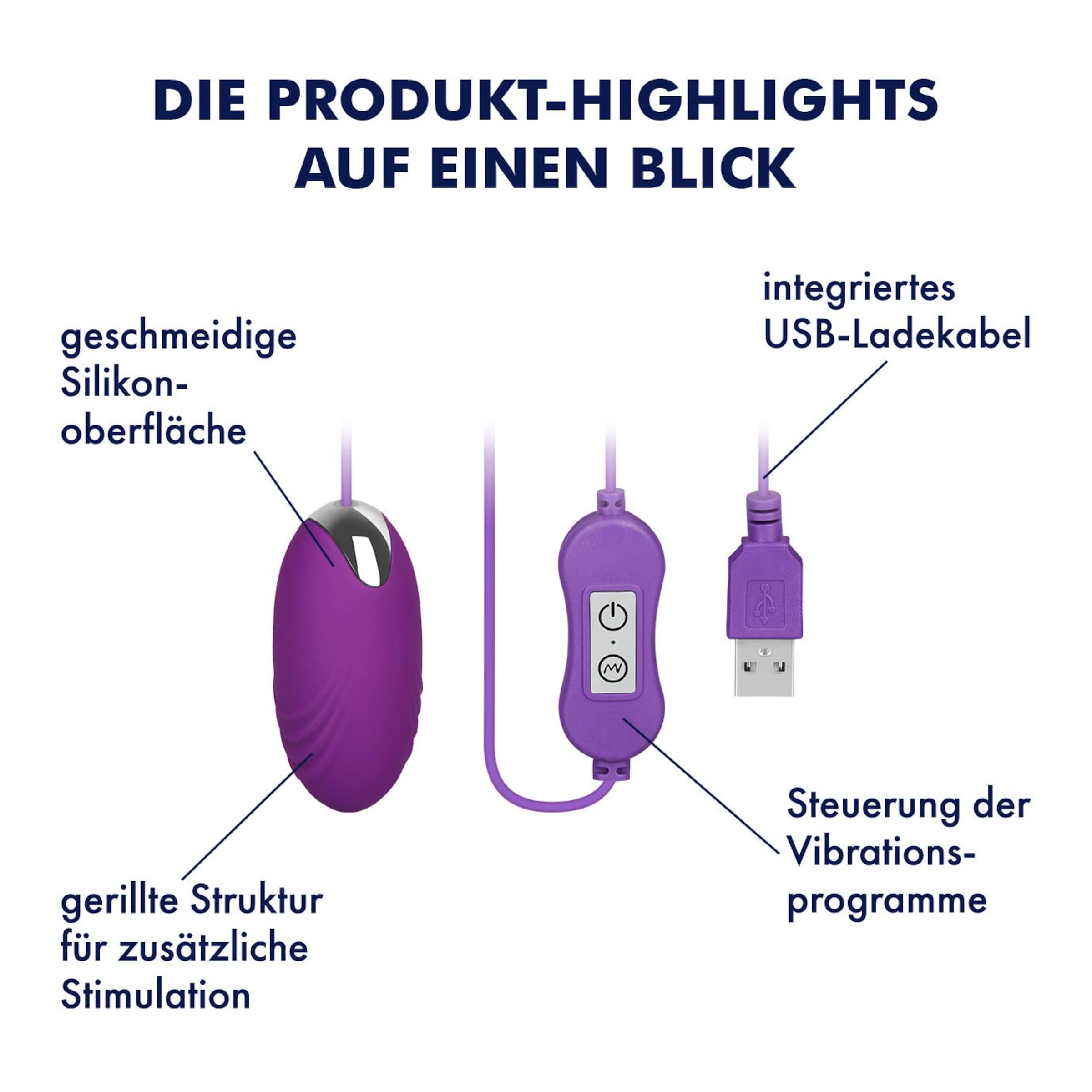 Verführerisches Vibro Bullet, 6,5 cm