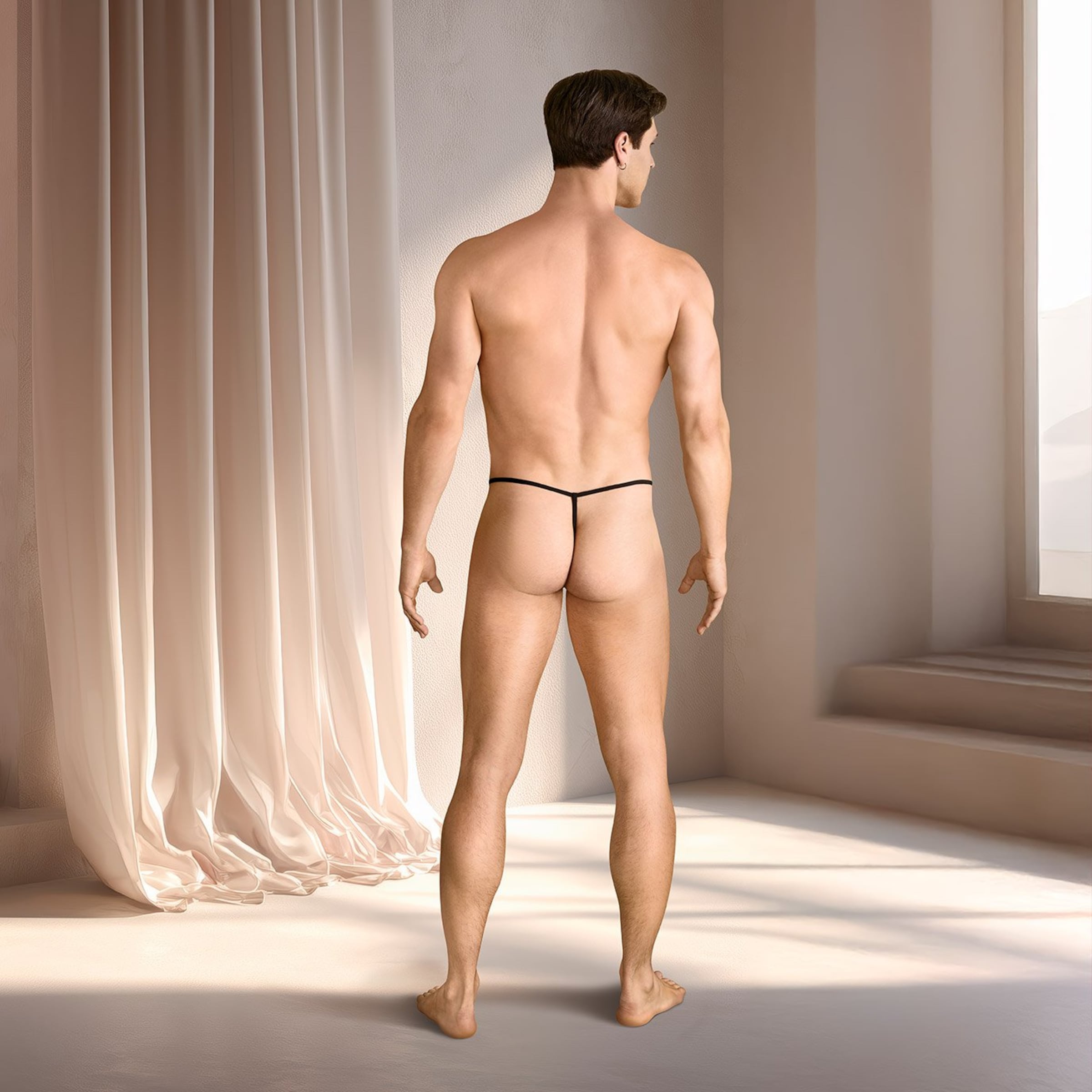 Männer-Tanga im Elefanten-Design