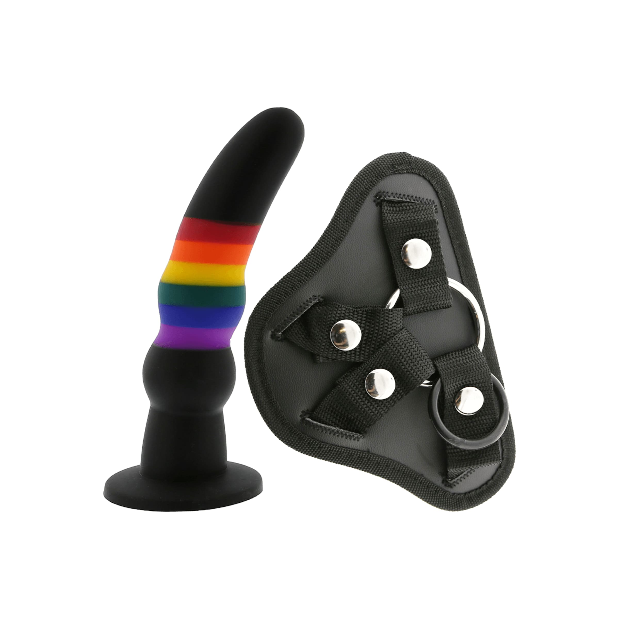 Strap On Solid Dildo, 18 cm