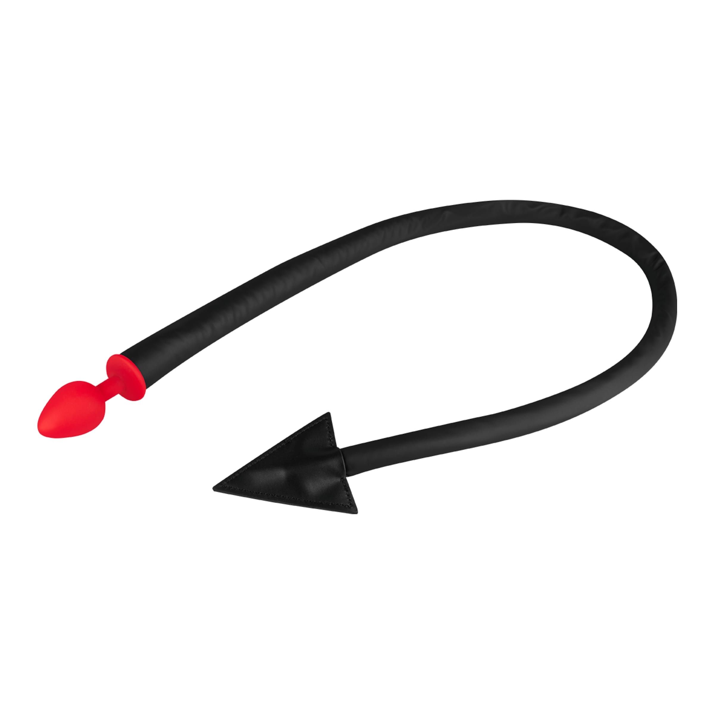 Silikon-Analplug mit Teufelsschwanz, 1,90 m