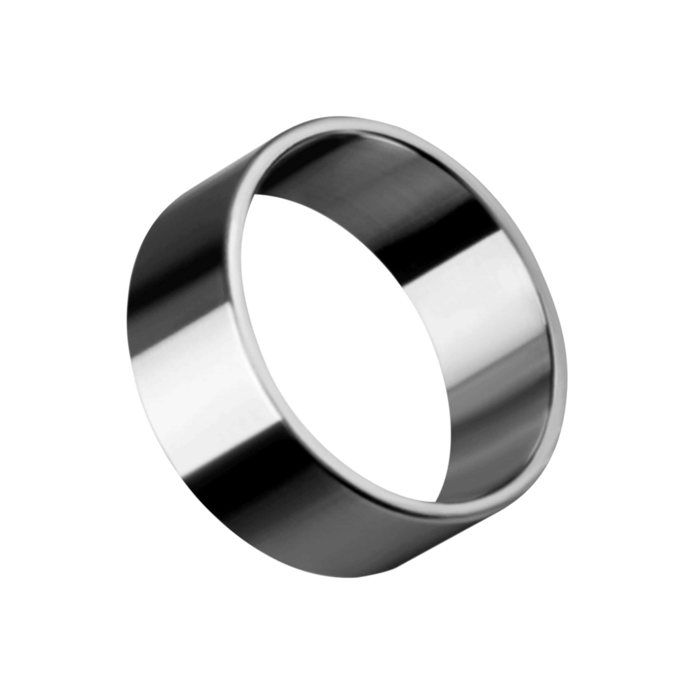 Sehr breiter Edelstahl-Penisring, 3,5 cm