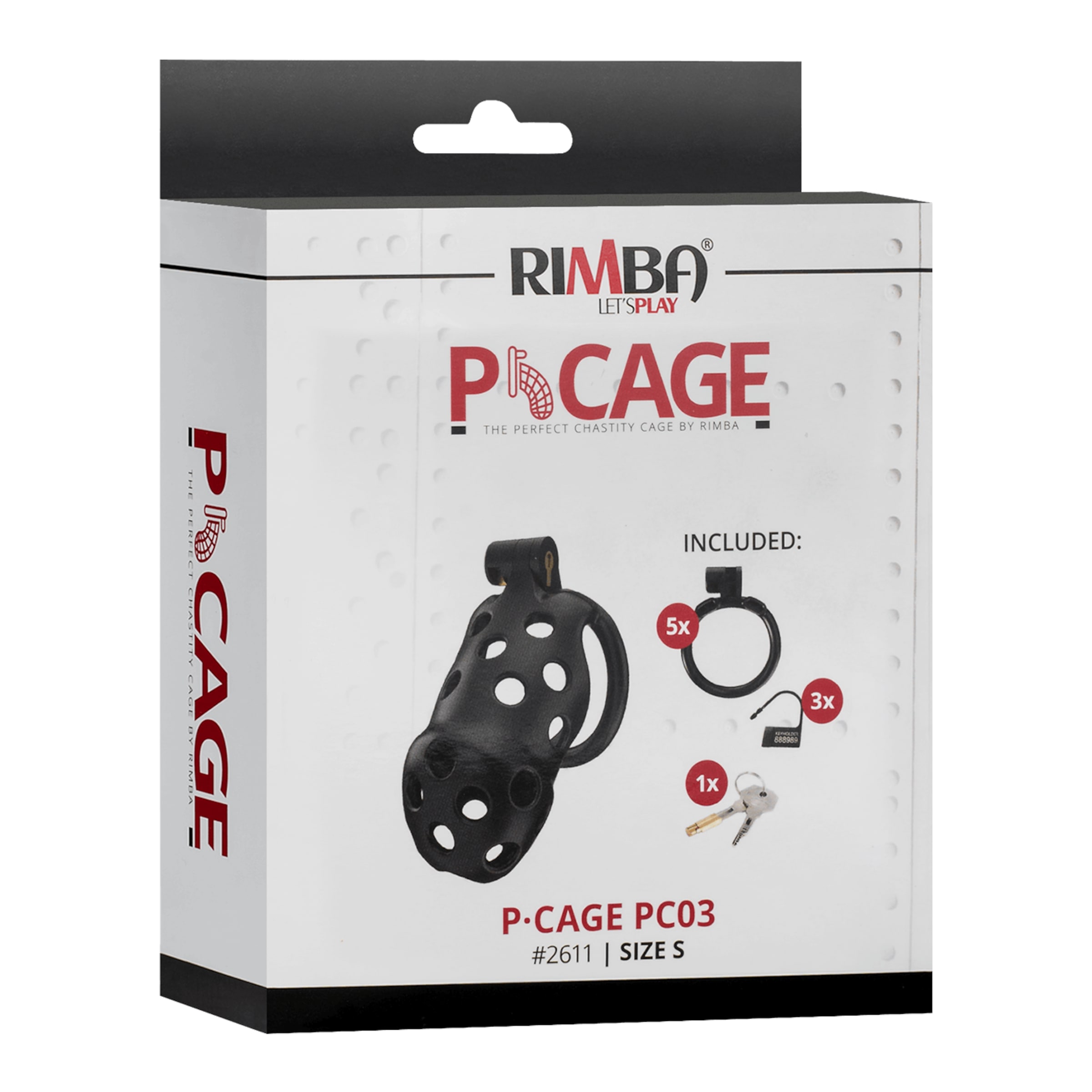 P-Cage - PC03, Größe S, 8,5 cm