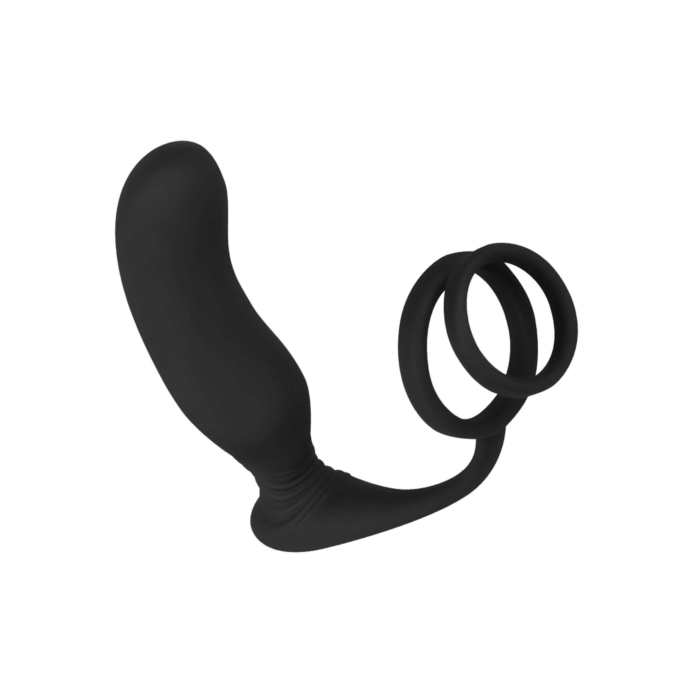 Analvibrator mit Penisring, 12,2 cm