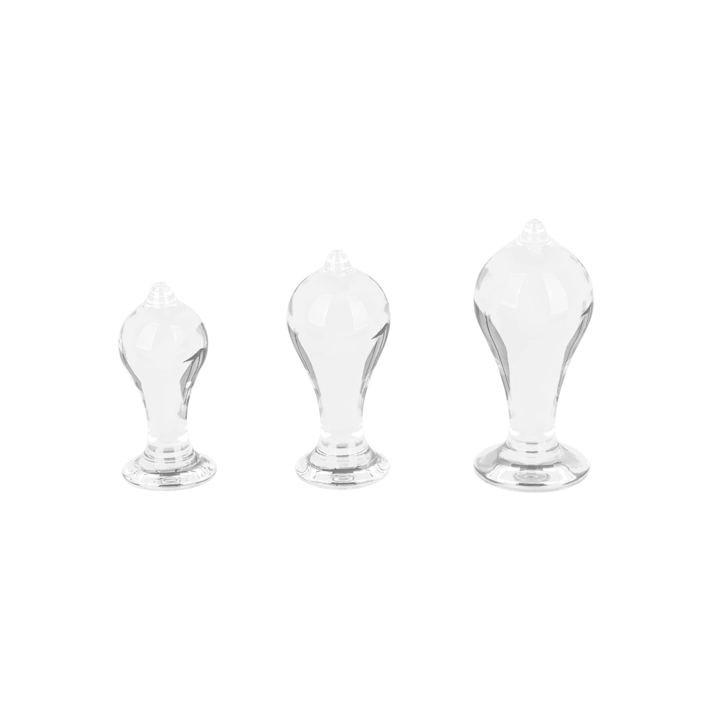 Sinnliches Analplug-Set, 3 Größen