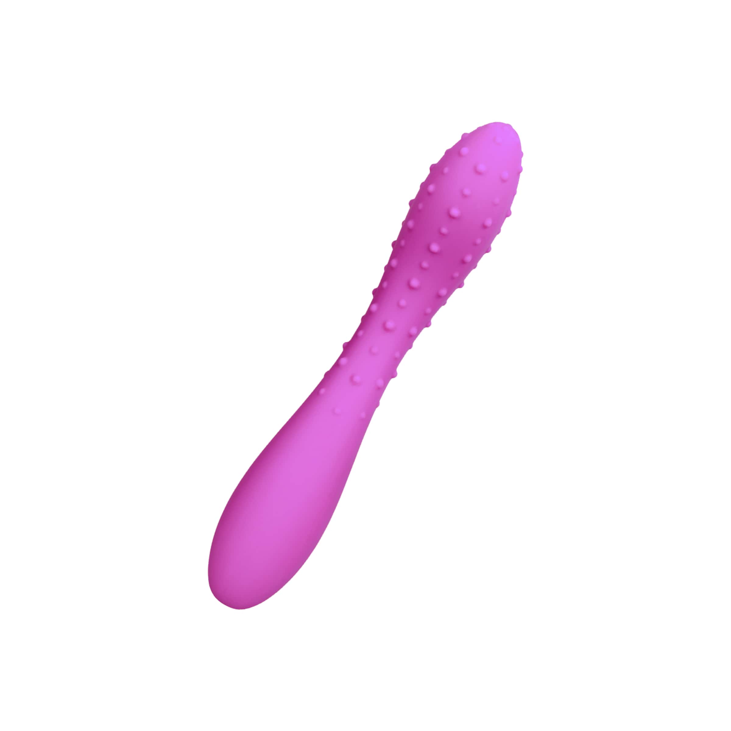 Geschwungener Silikon-Dildo, 20 cm