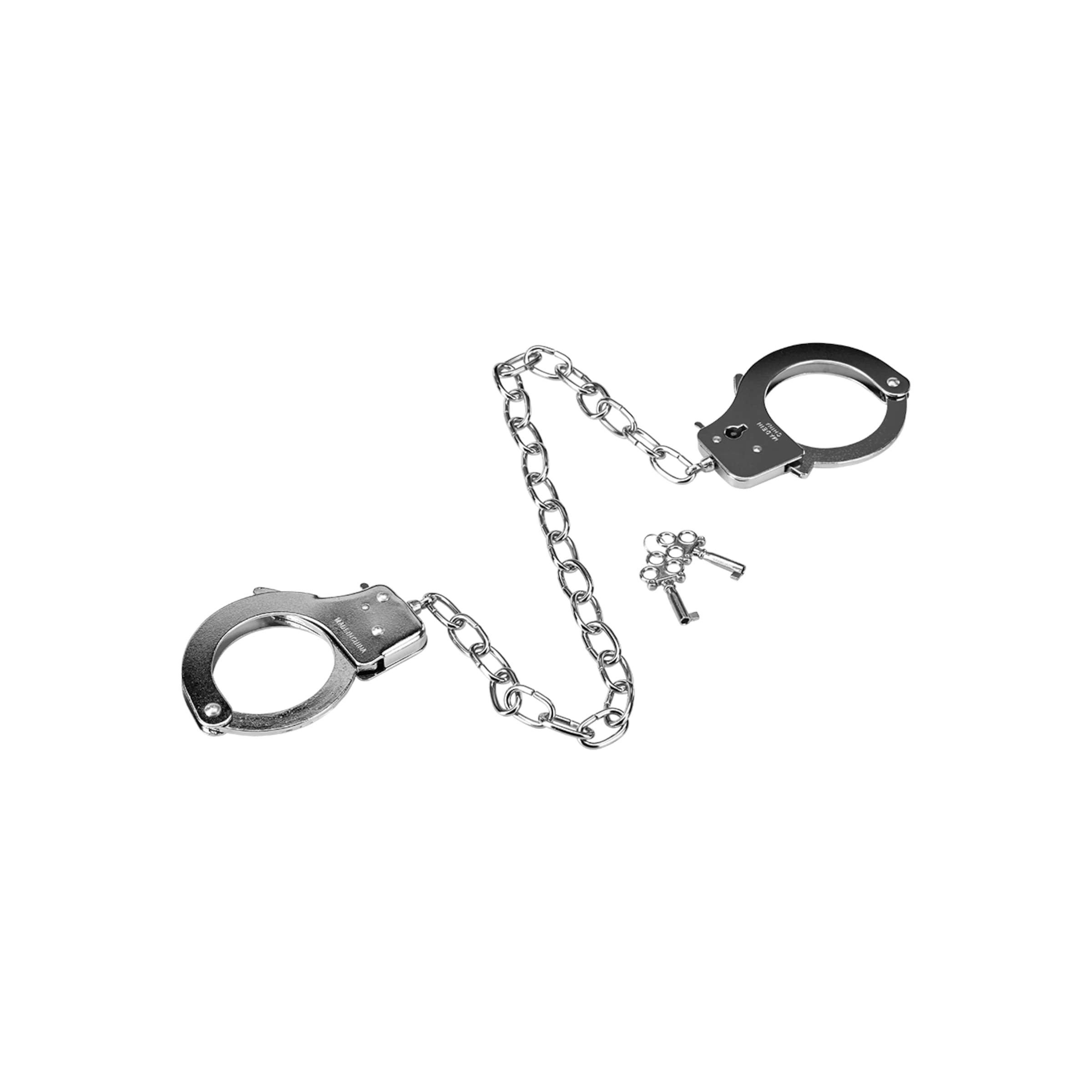Metall-Handschellen, verchromt